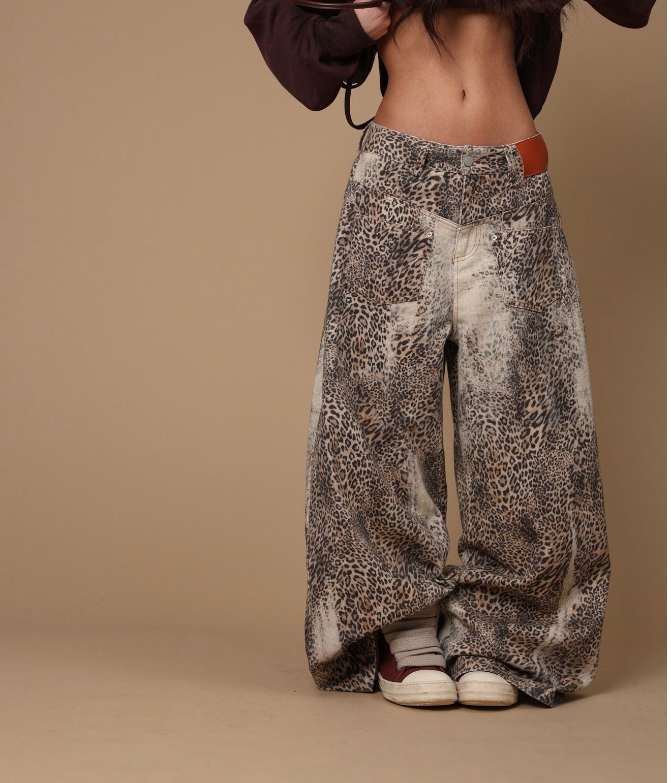 JEANS GUENDA ANIMALIER