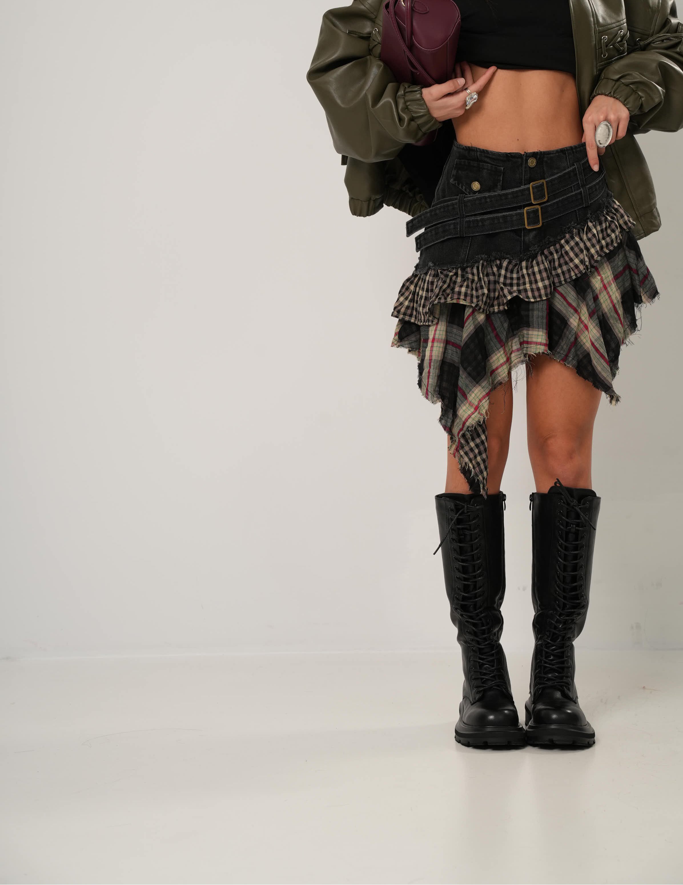 PANTAGONNA BALZE CAMEY TARTAN