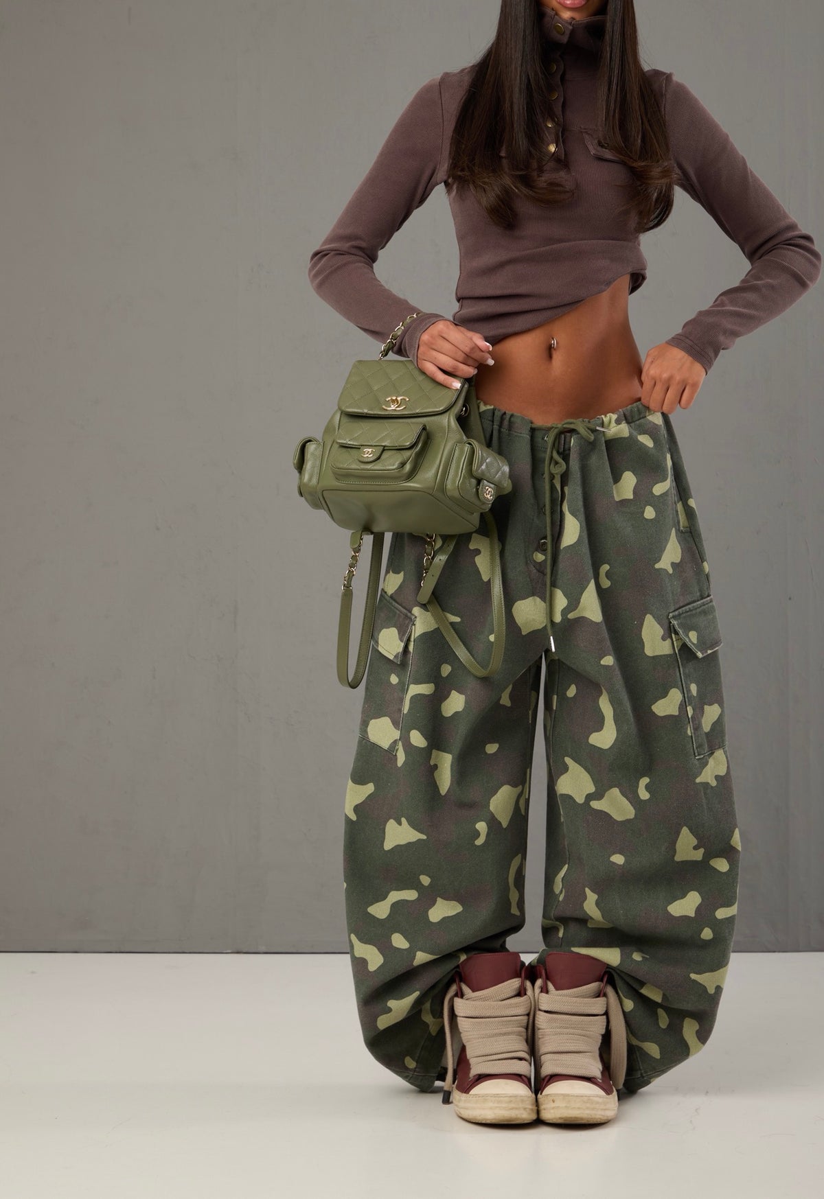 CARGO COULISSE DALIDA CAMOUFLAGE