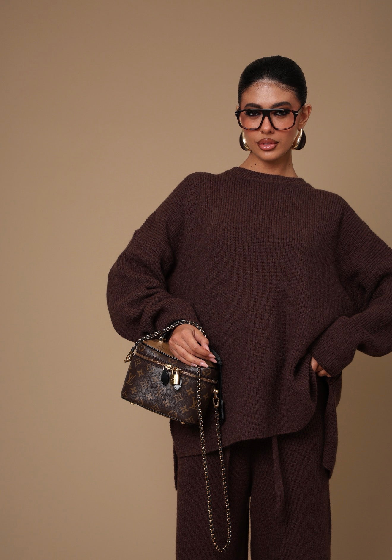 COORDINATO "IL PIU BELLO DELLA STORIA" MARRONE