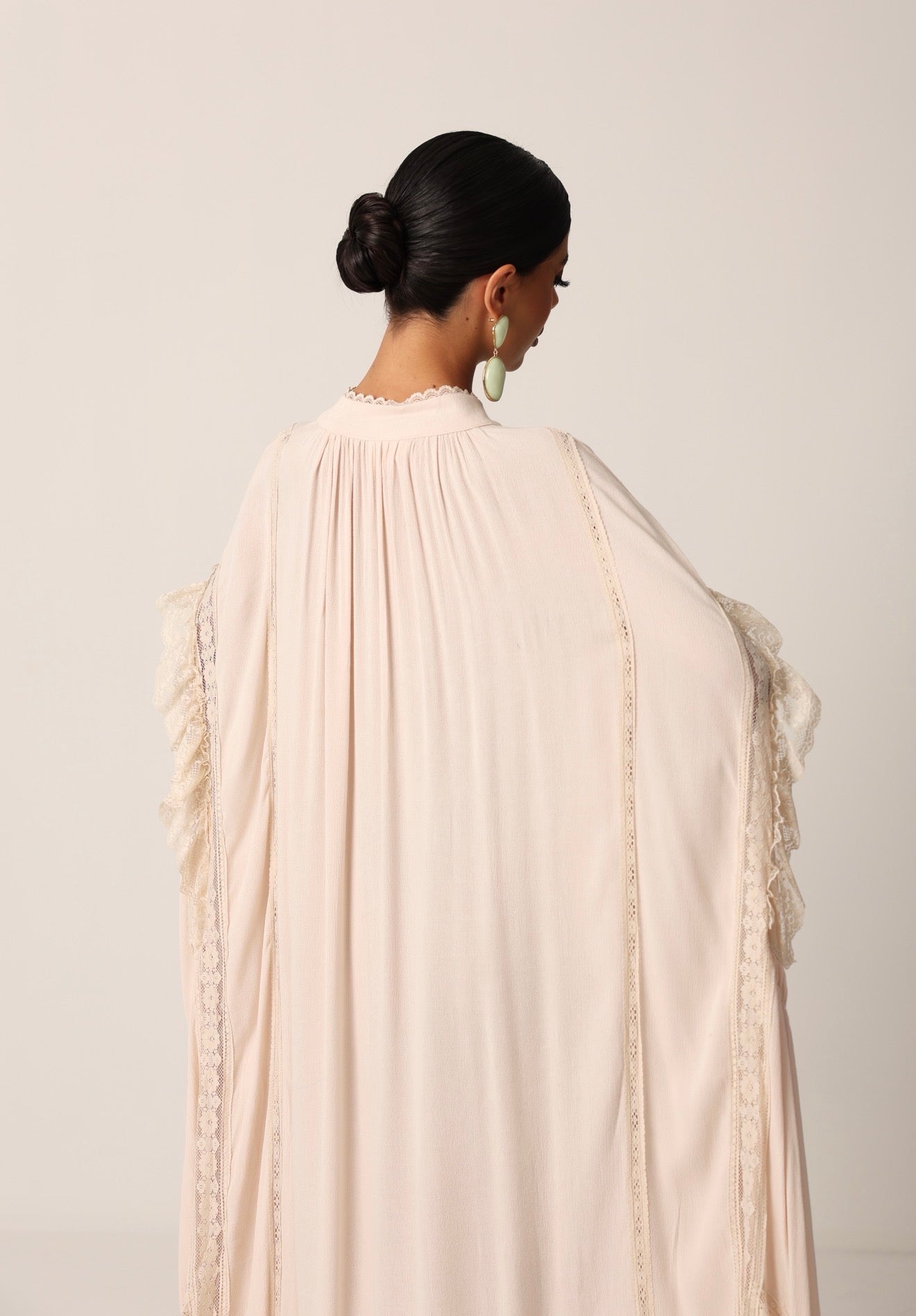 MAXI DRESS CARLOTTA BEIGE + SOTTANA