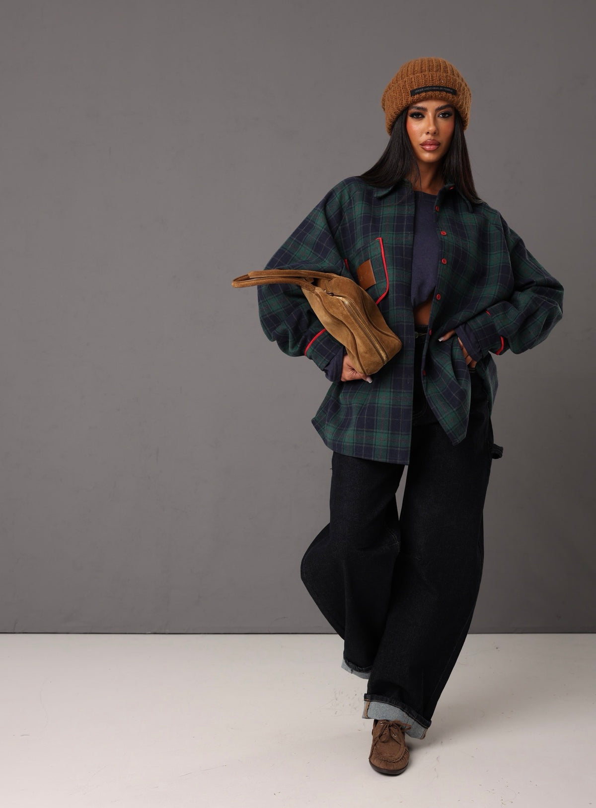 CAMICIA TARTAN DESIGN VERDE