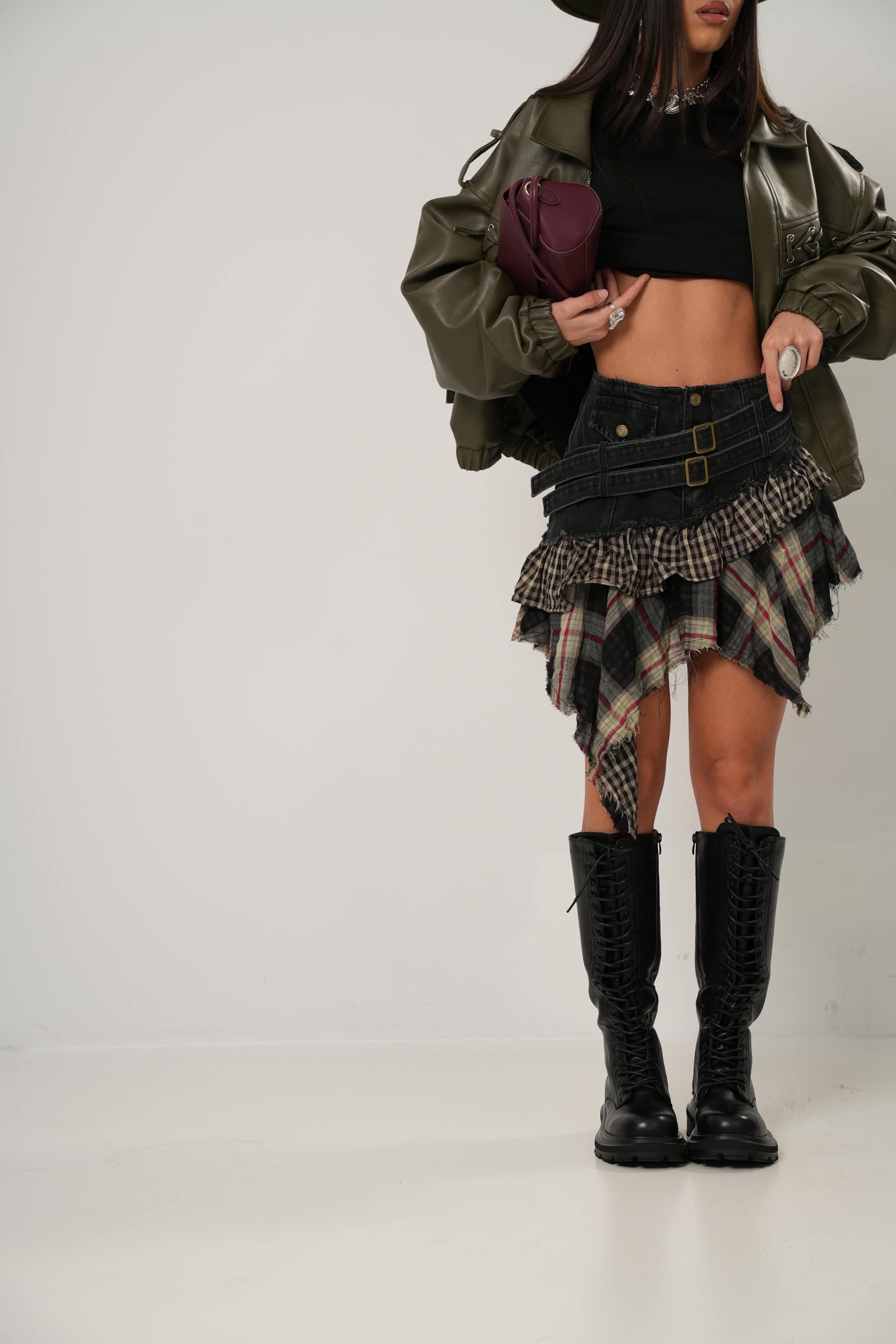 PANTAGONNA BALZE CAMEY TARTAN