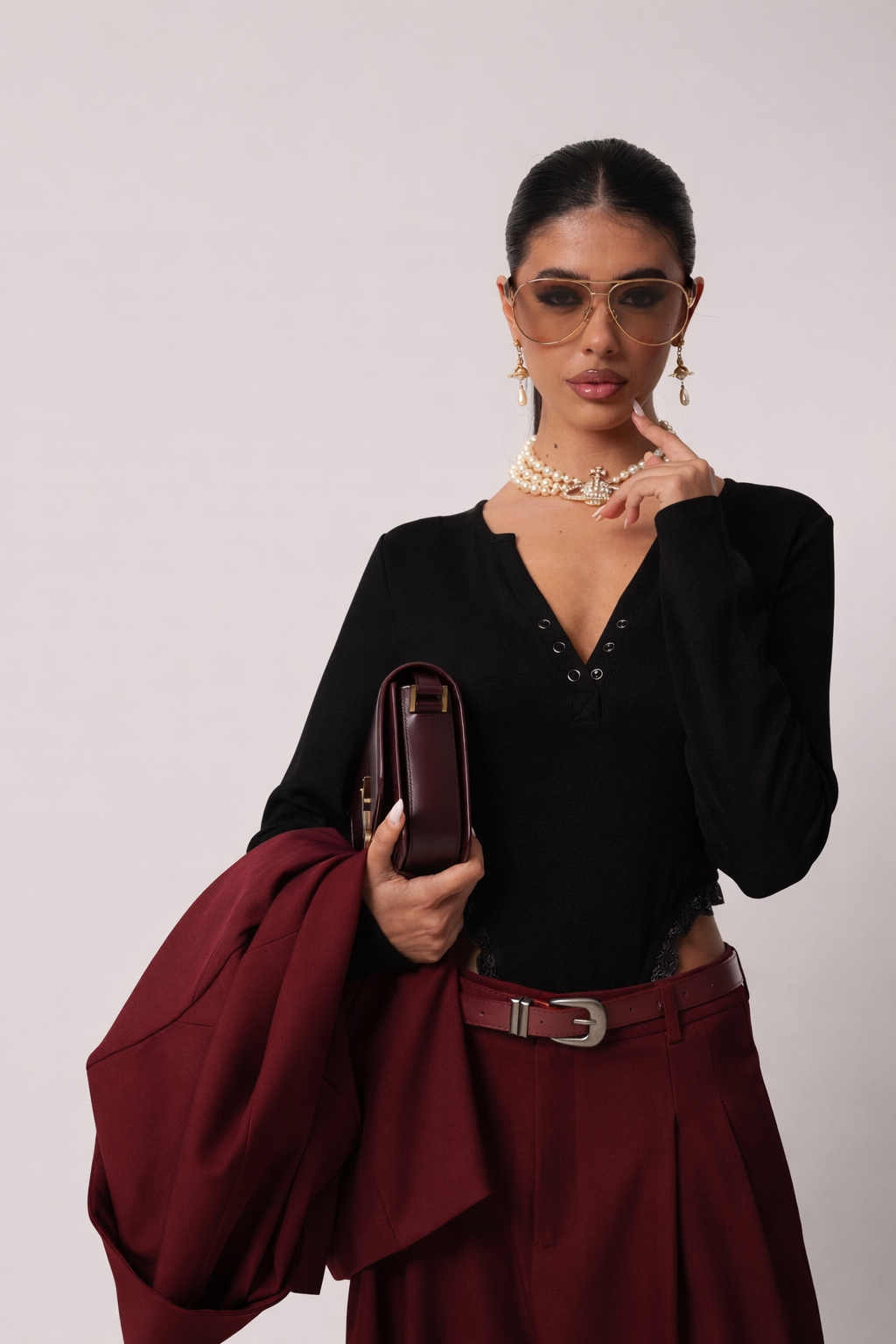 BODY PIZZO DELIA NERO