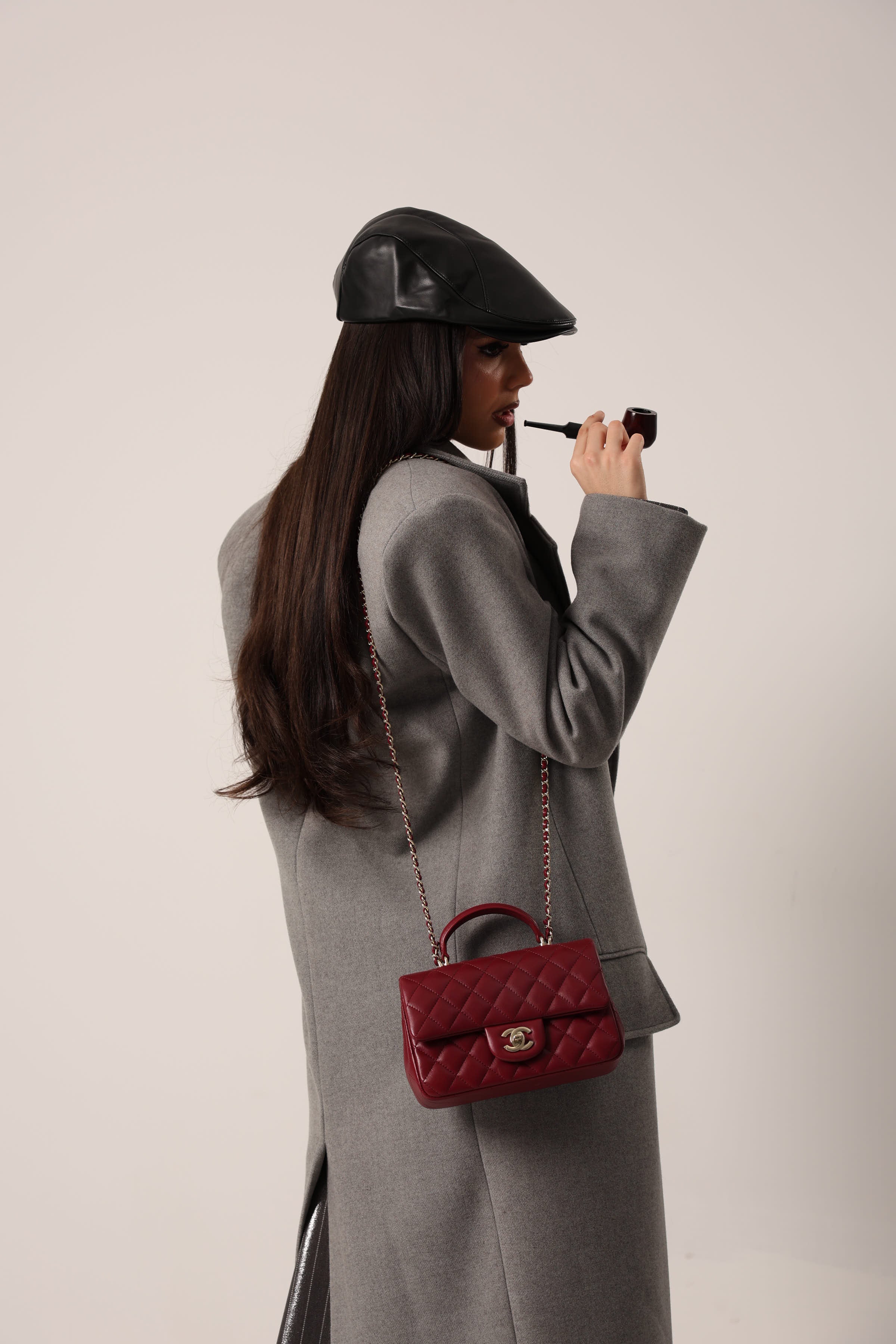 CAPPOTTO POLO NORD GRIGIO BY MARZIA MANGO