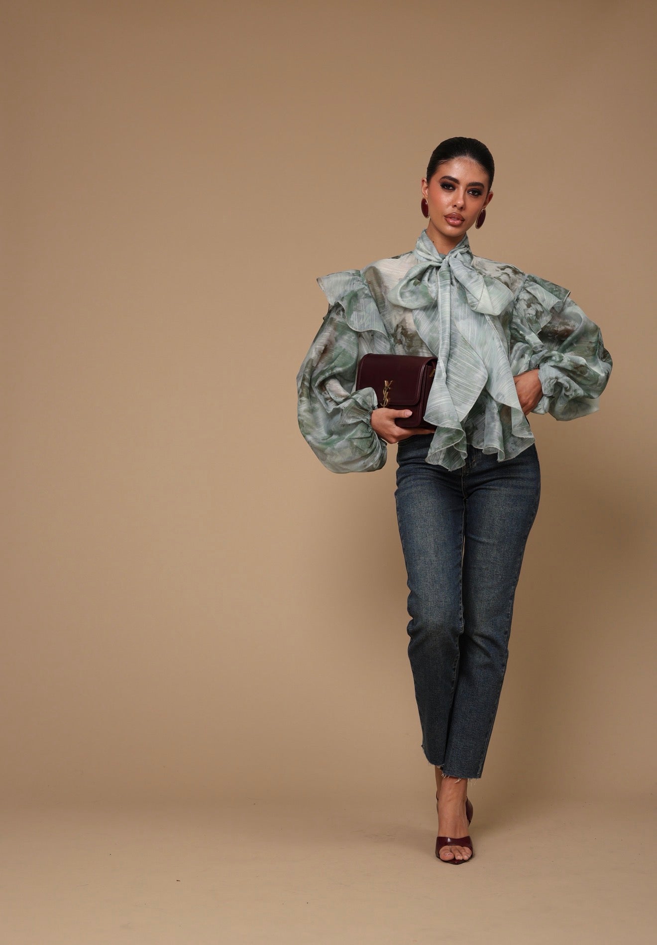 CAMICIA FANTASIA RAINBOW VERDE