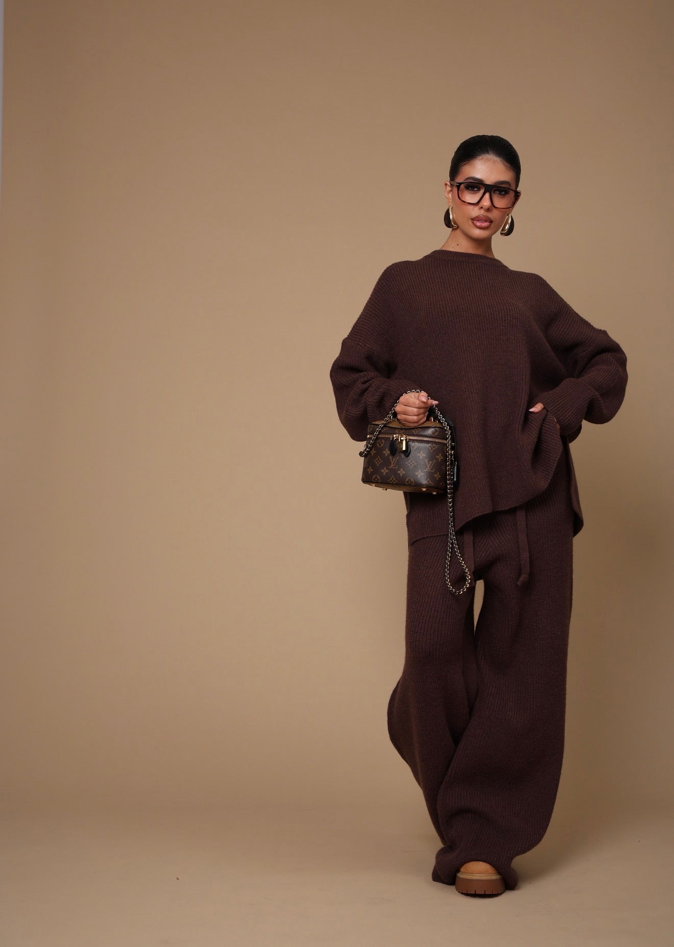 COORDINATO "IL PIU BELLO DELLA STORIA" MARRONE