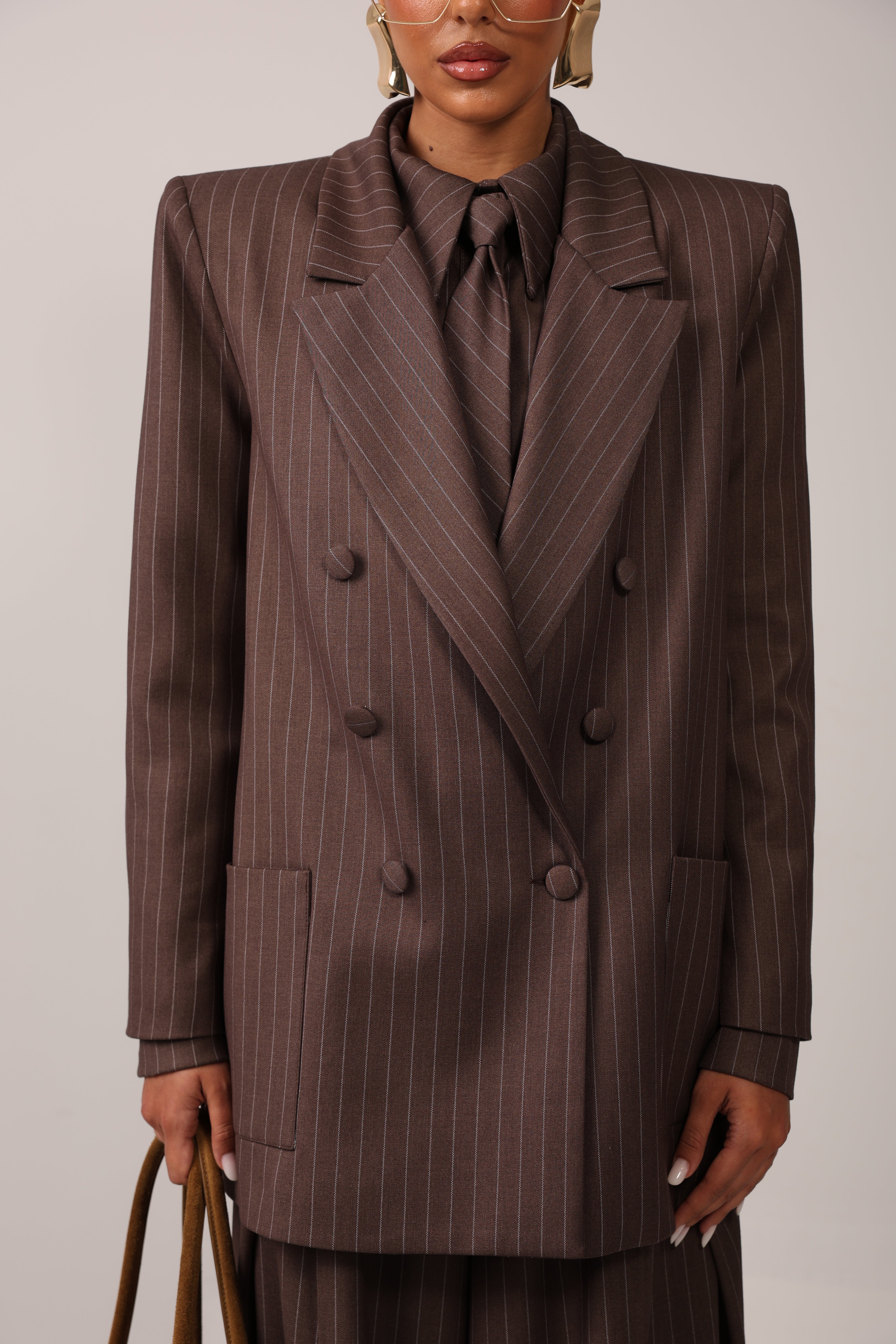 BLAZER EMANUELA GESSATA CACAO