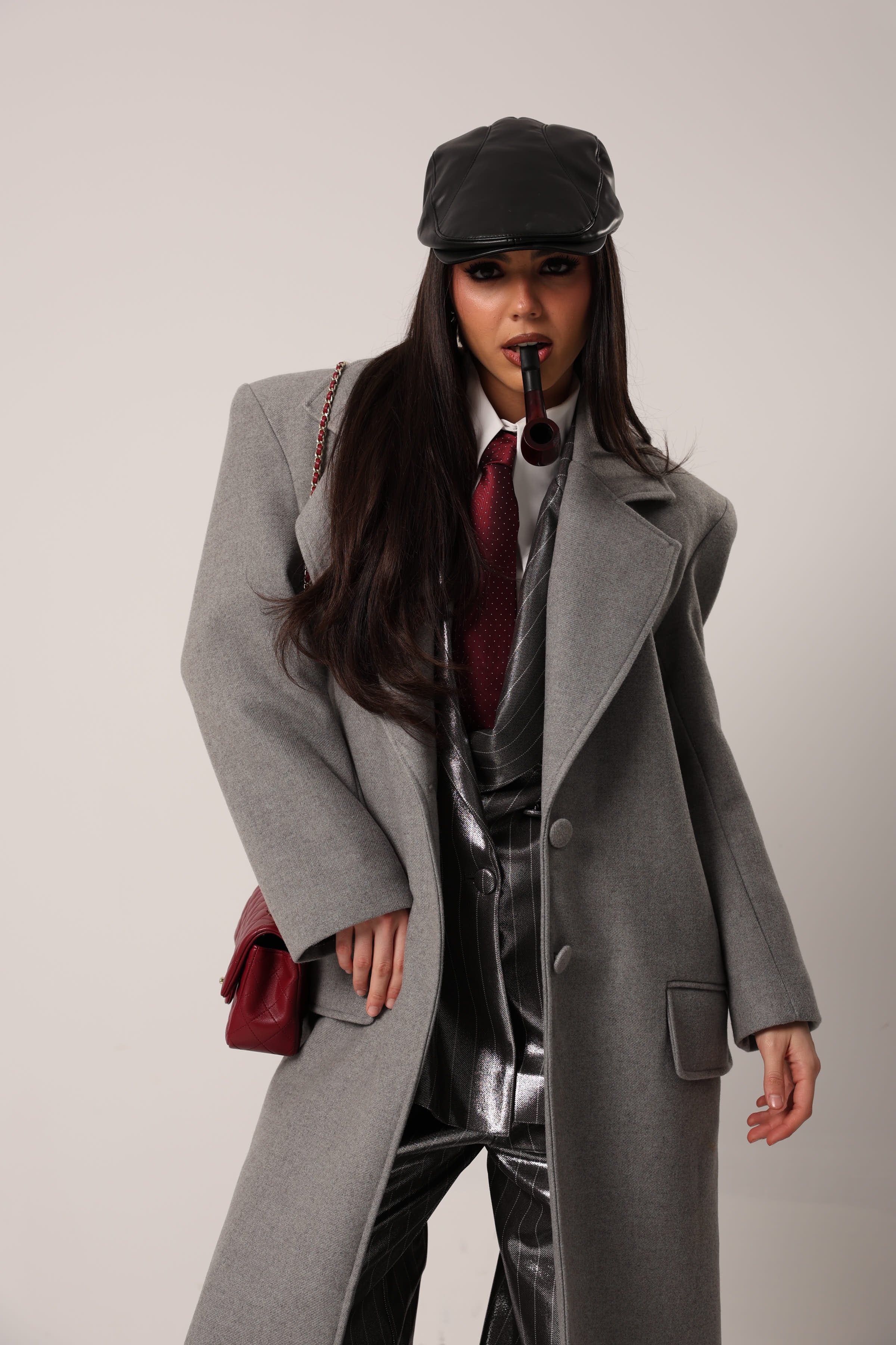 CAPPOTTO POLO NORD GRIGIO BY MARZIA MANGO