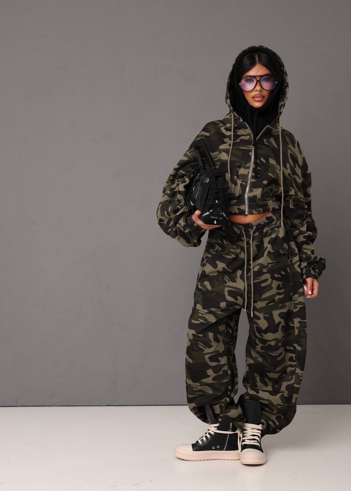 COORDINATO TUTA FEDERICA CAMOUFLAGE