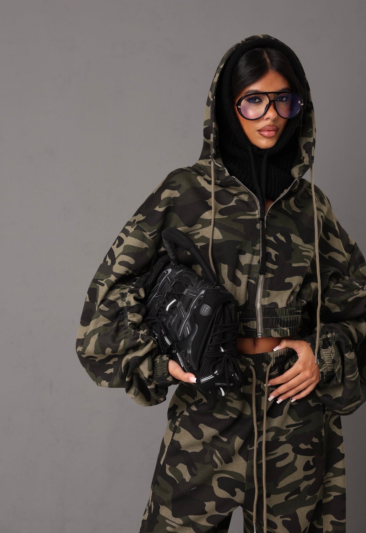 COORDINATO TUTA FEDERICA CAMOUFLAGE