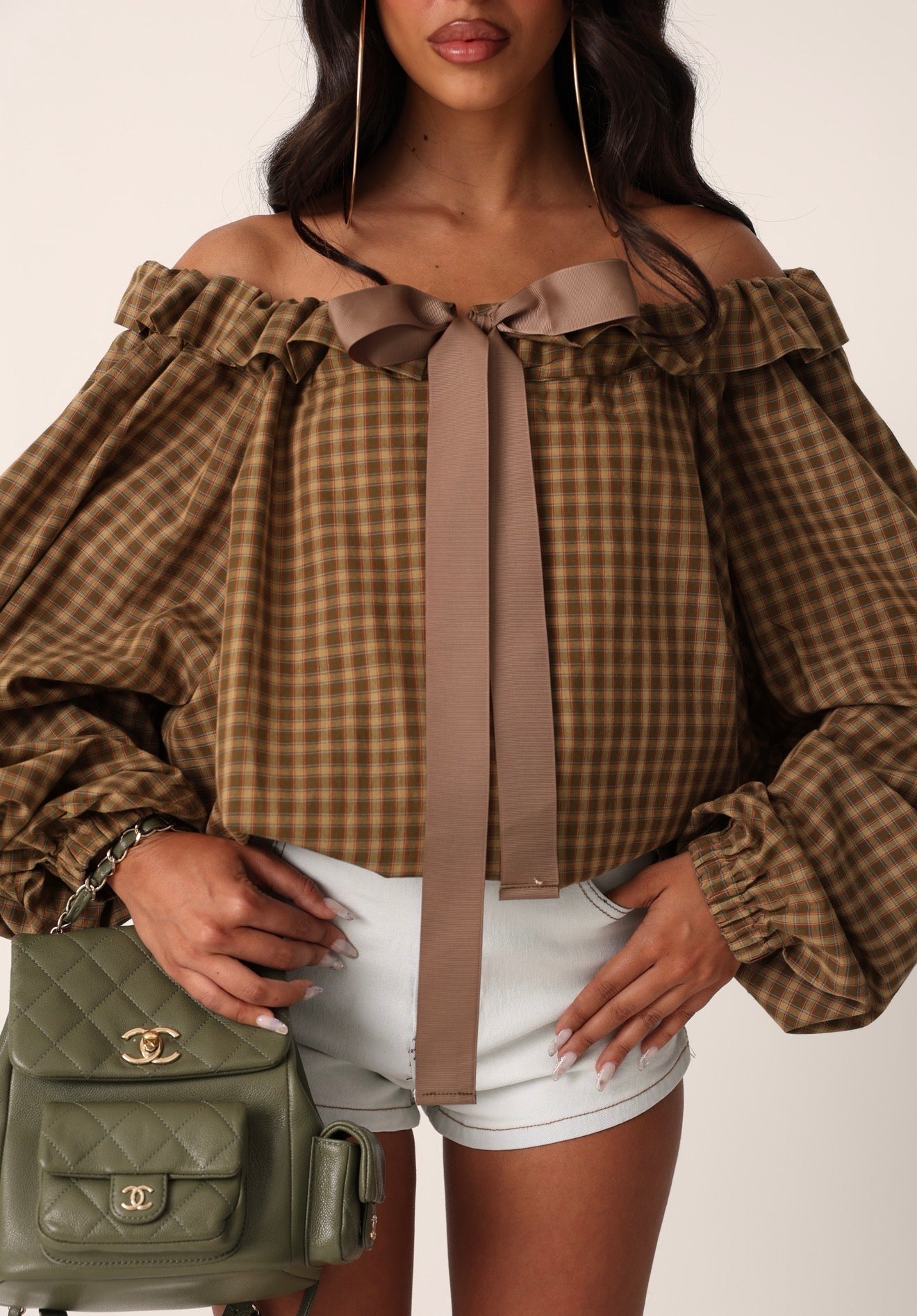 BLUSA QUADRI FORREST VERDE