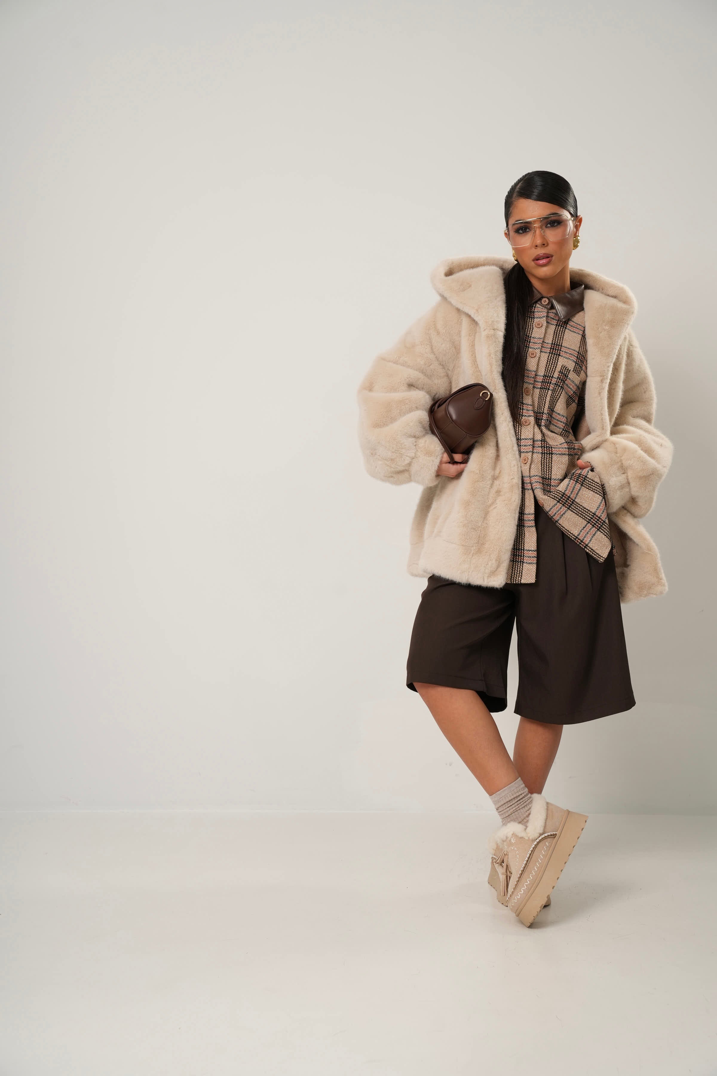 BERMUDA CLODY MARRONE