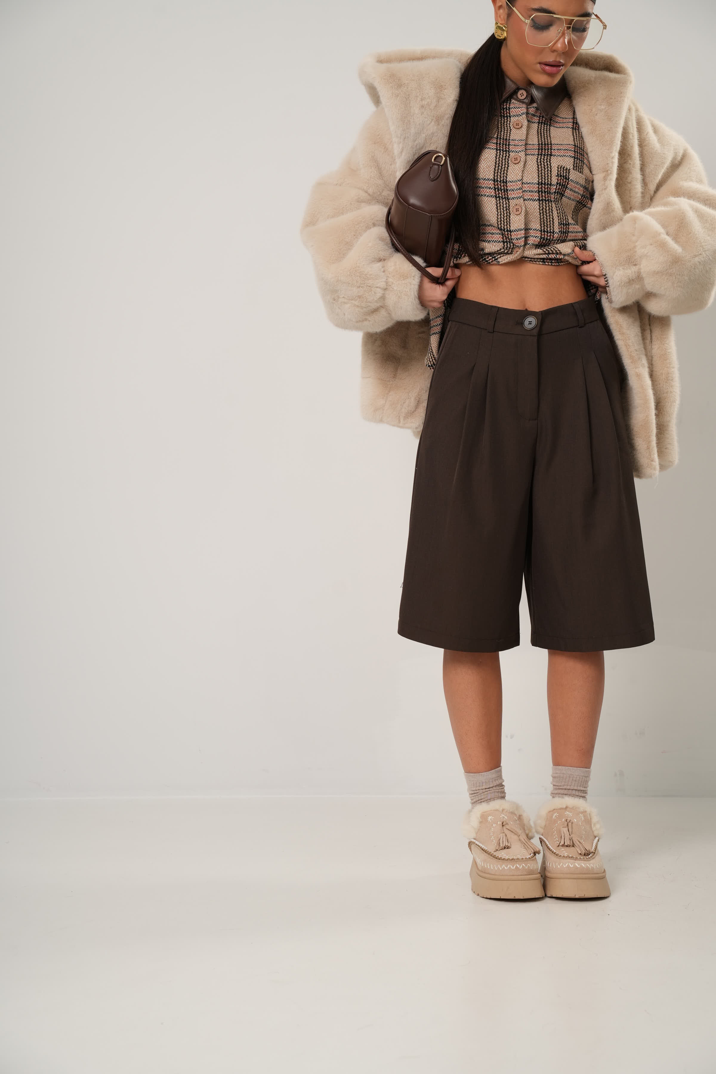 BERMUDA CLODY MARRONE