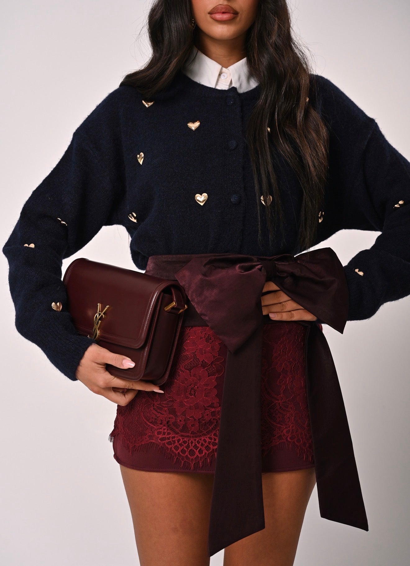 GONNA PIZZO SIDNEY BORDEAUX BY LUMINA