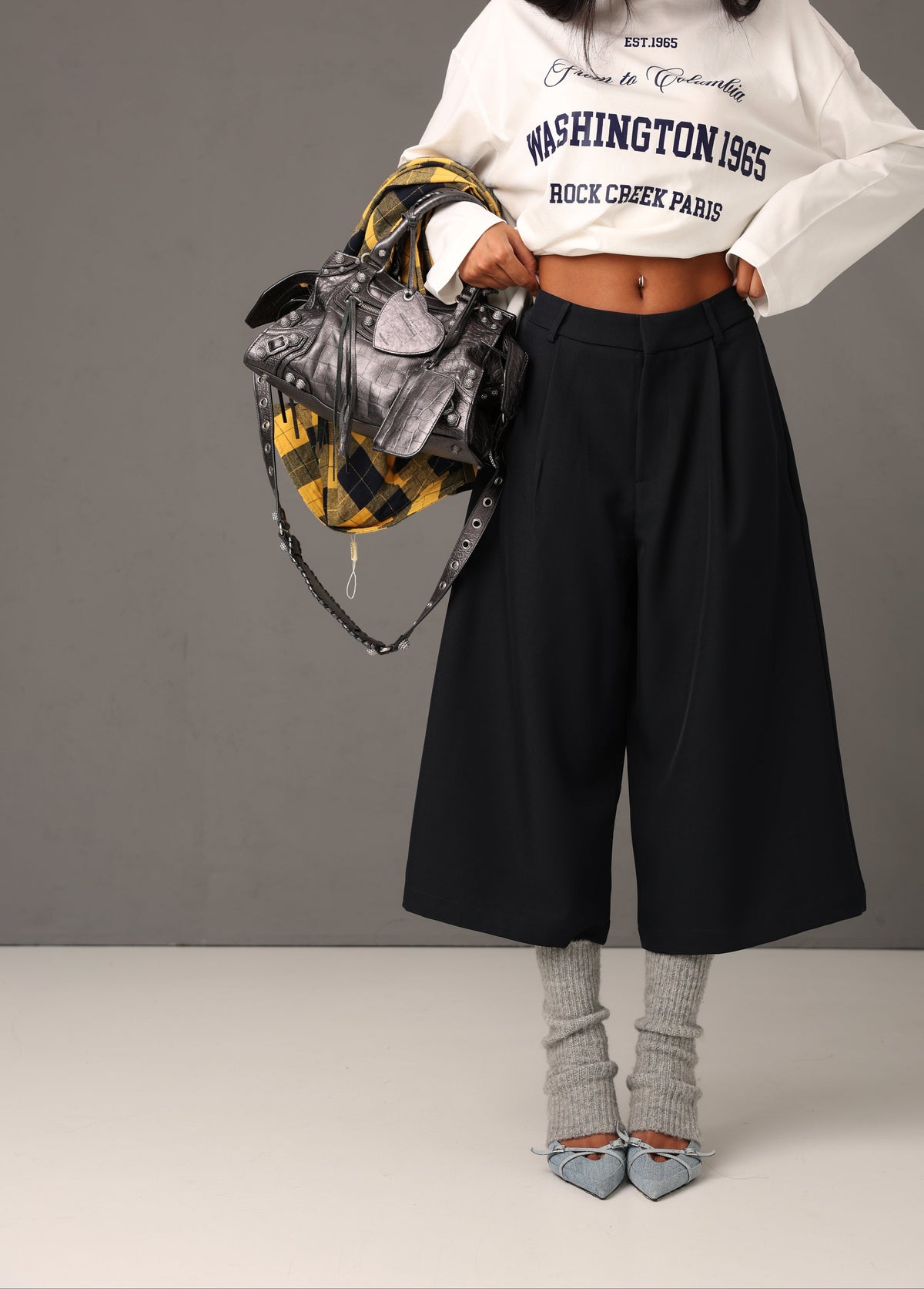 BERMUDA PINCES ROSSELLA BLU NAVY