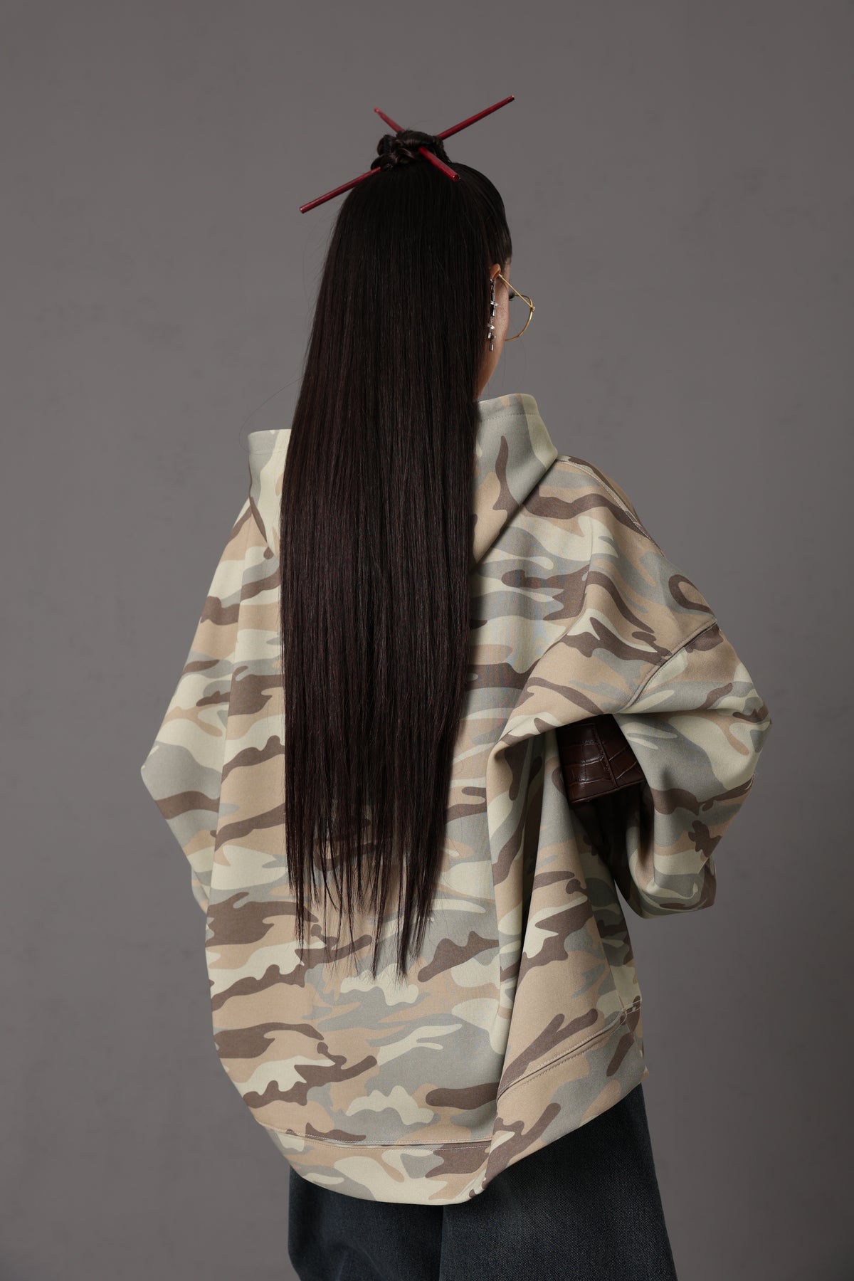 FELPA CAMOUFLAGE FREDA BEIGE