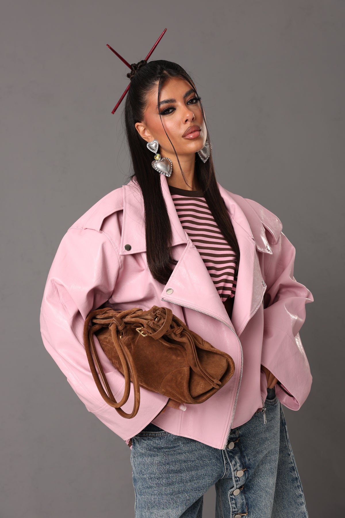 CHIODO ECOPELLE WEEK ROSA