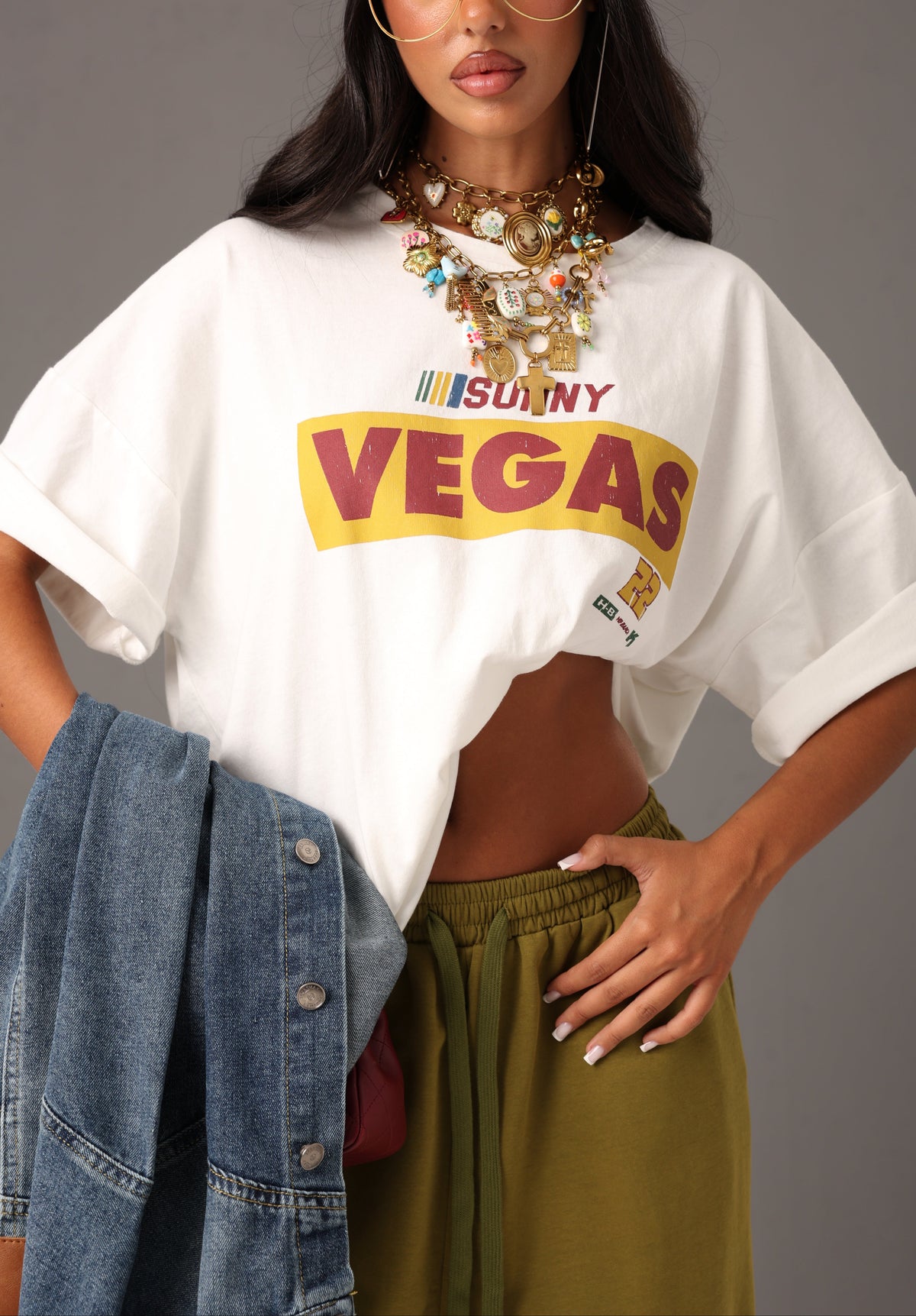 T-SHIRT SUNNY VEGAS BIANCA