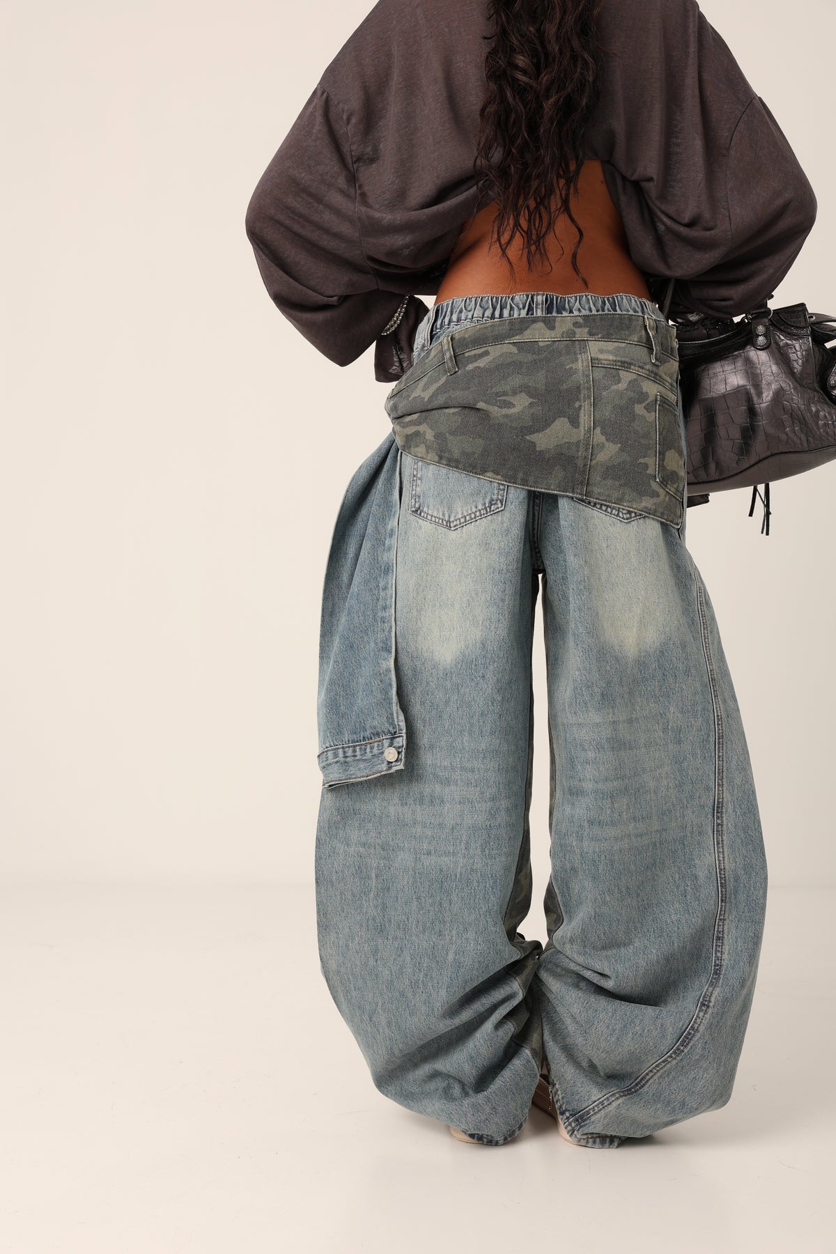 JEANS MOUFLASH CAMOUFLAGE/DENIM