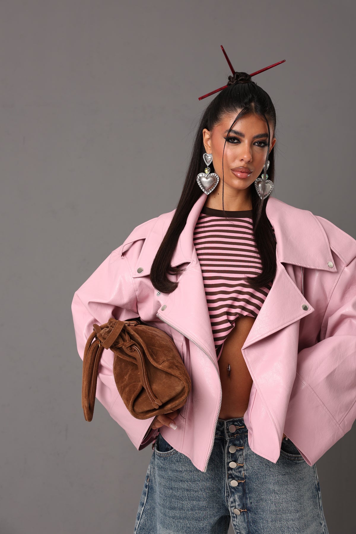 CHIODO ECOPELLE WEEK ROSA
