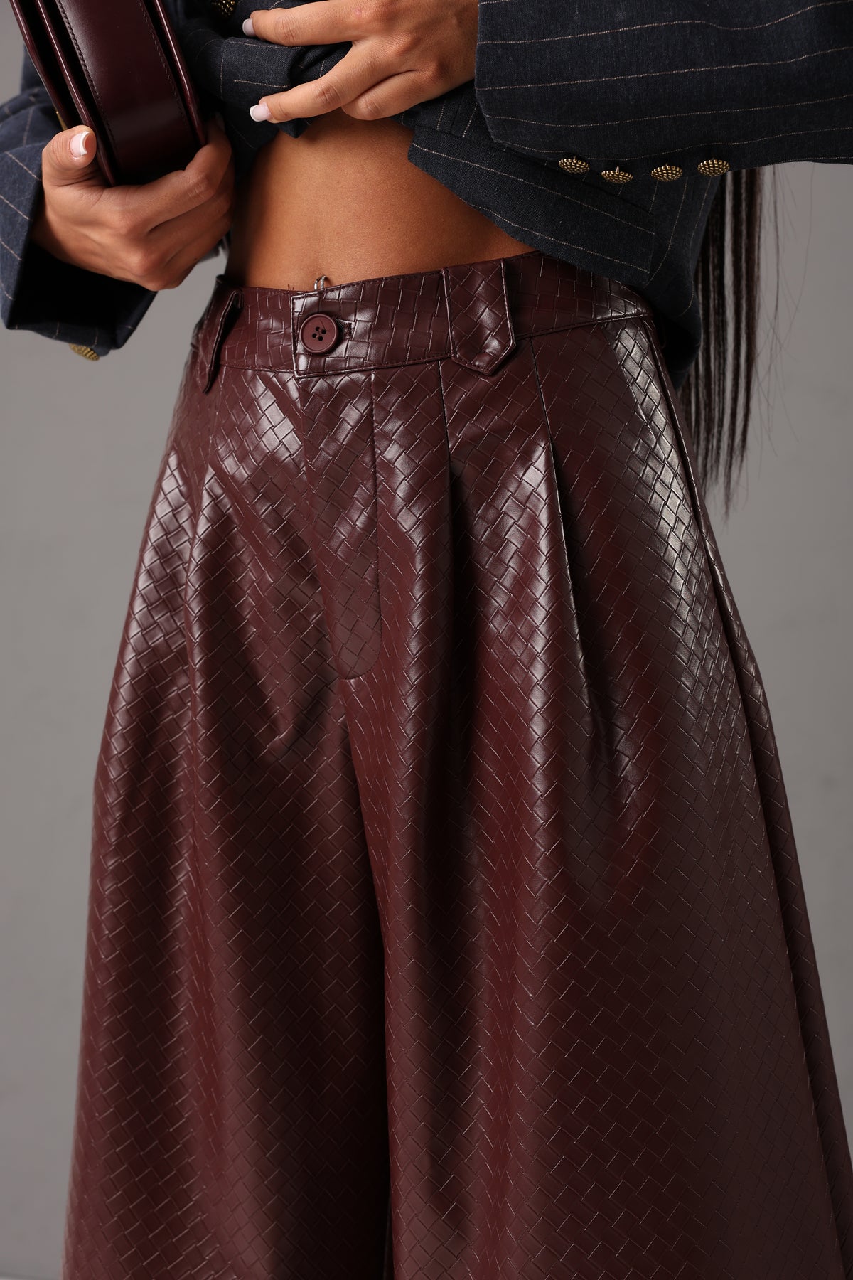 BERMUDA ECOPELLE UPPER BORDEAUX