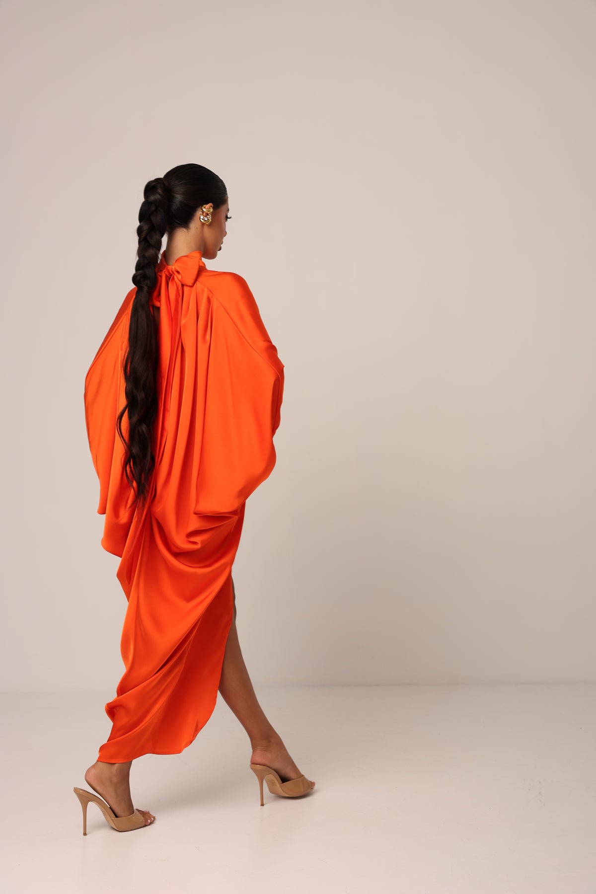 VESTITO IRIS ARANCIONE BY MARZIA MANGO