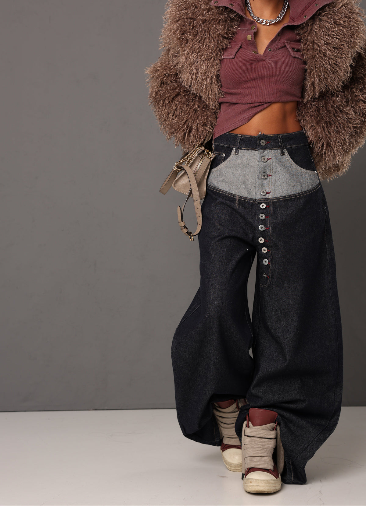 JEANS BOTTONI SAMMY DOUBLE DENIM