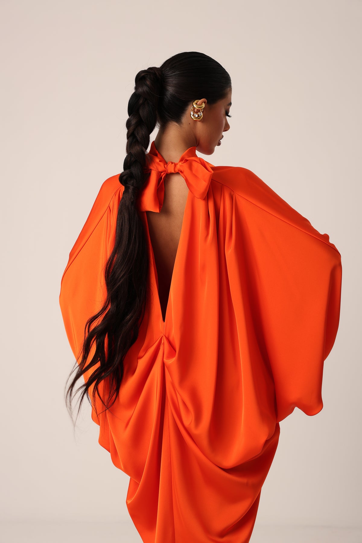 VESTITO IRIS ARANCIONE BY MARZIA MANGO