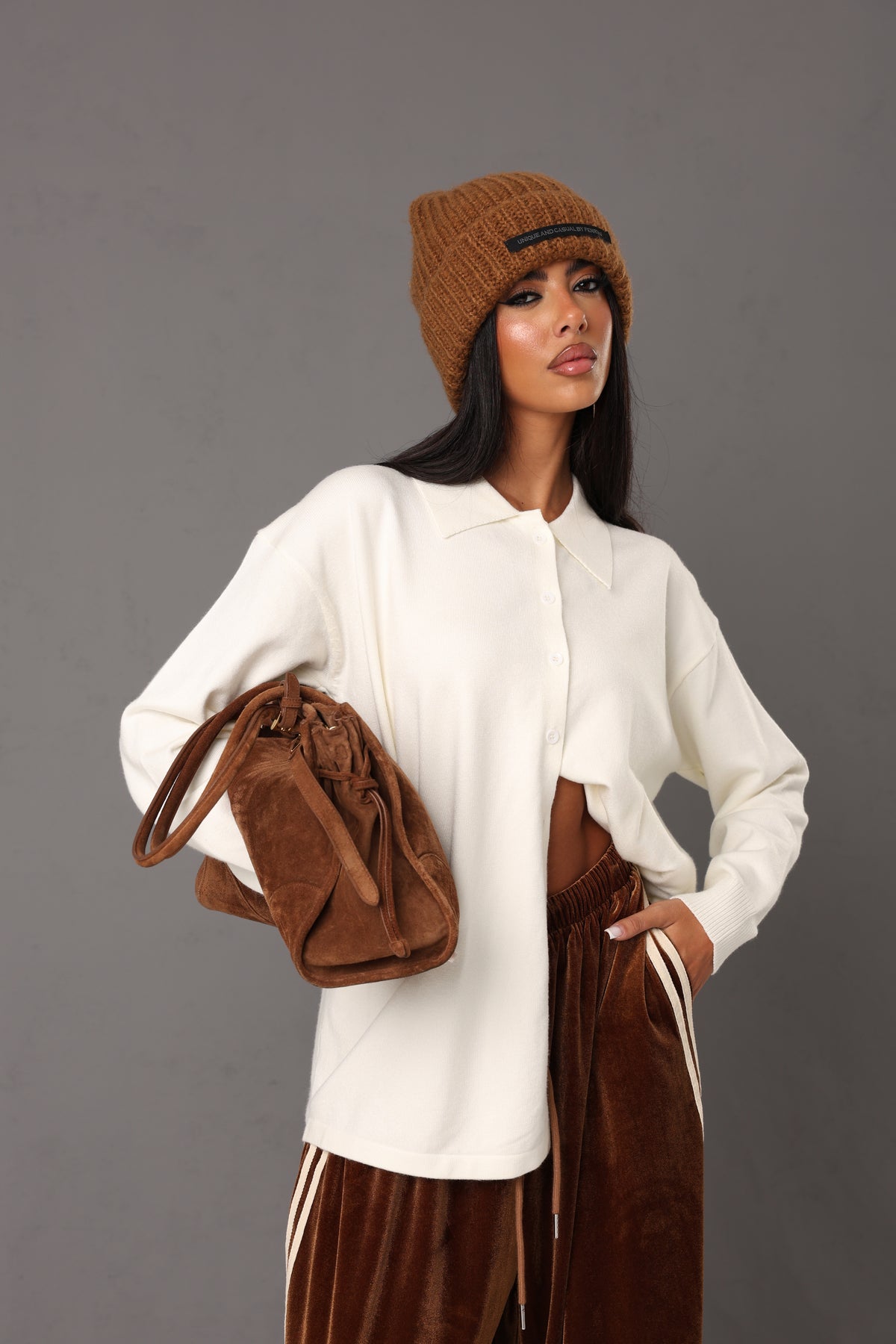 CARDIGAN BOTTONI ELENA PANNA