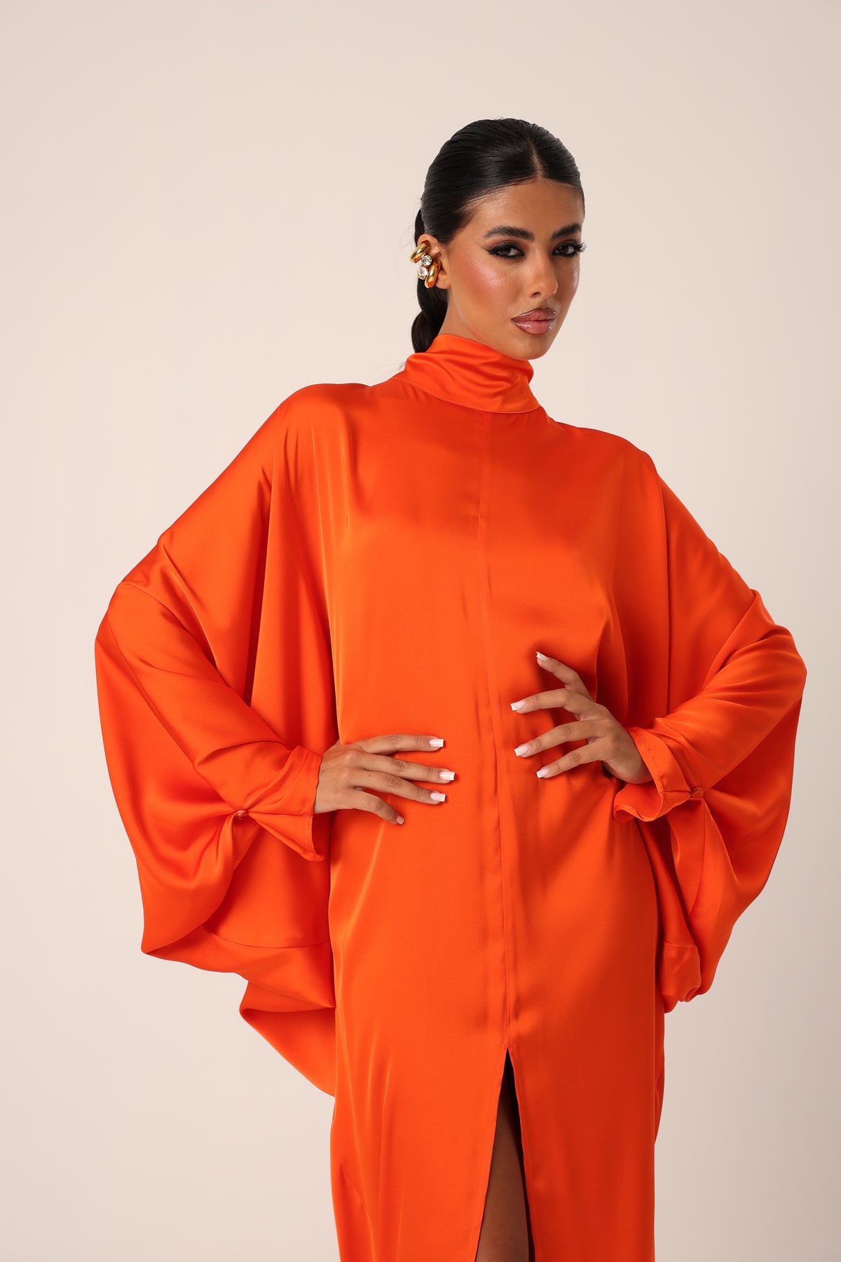 VESTITO IRIS ARANCIONE BY MARZIA MANGO