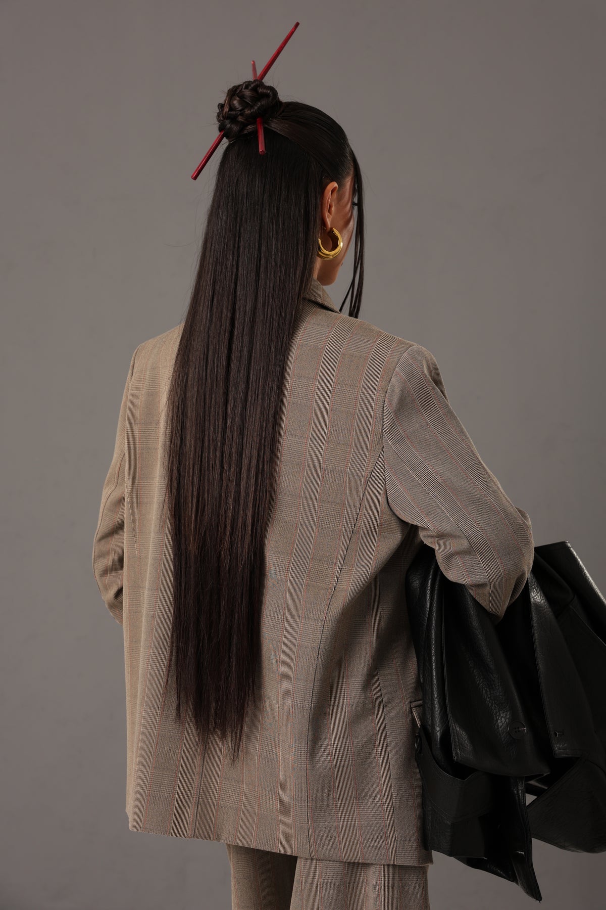 BLAZER PRINCIPE DI GALLES LUNARIA BEIGE