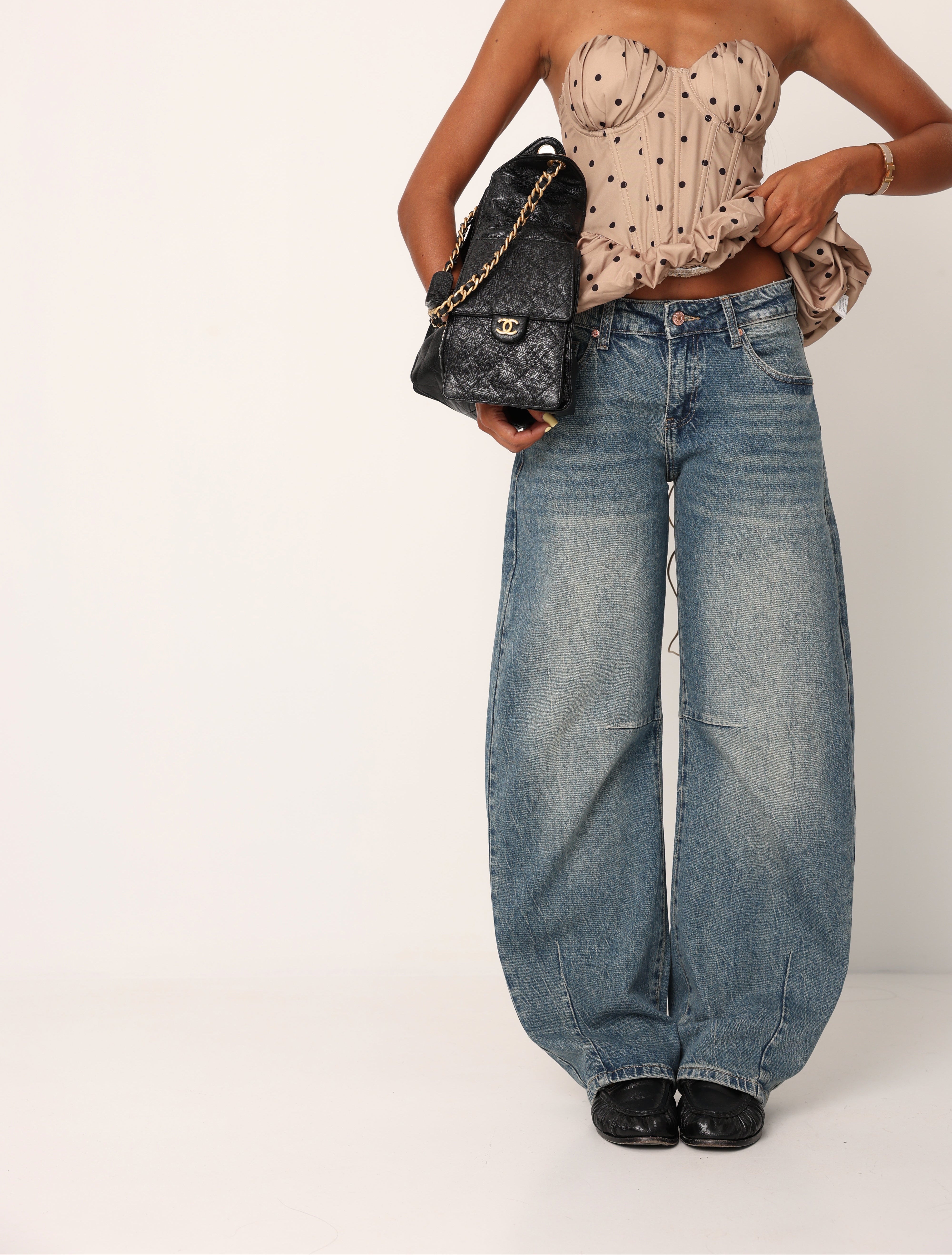 JEANS BALLOON MARIVY LAVAGGIO MEDIO