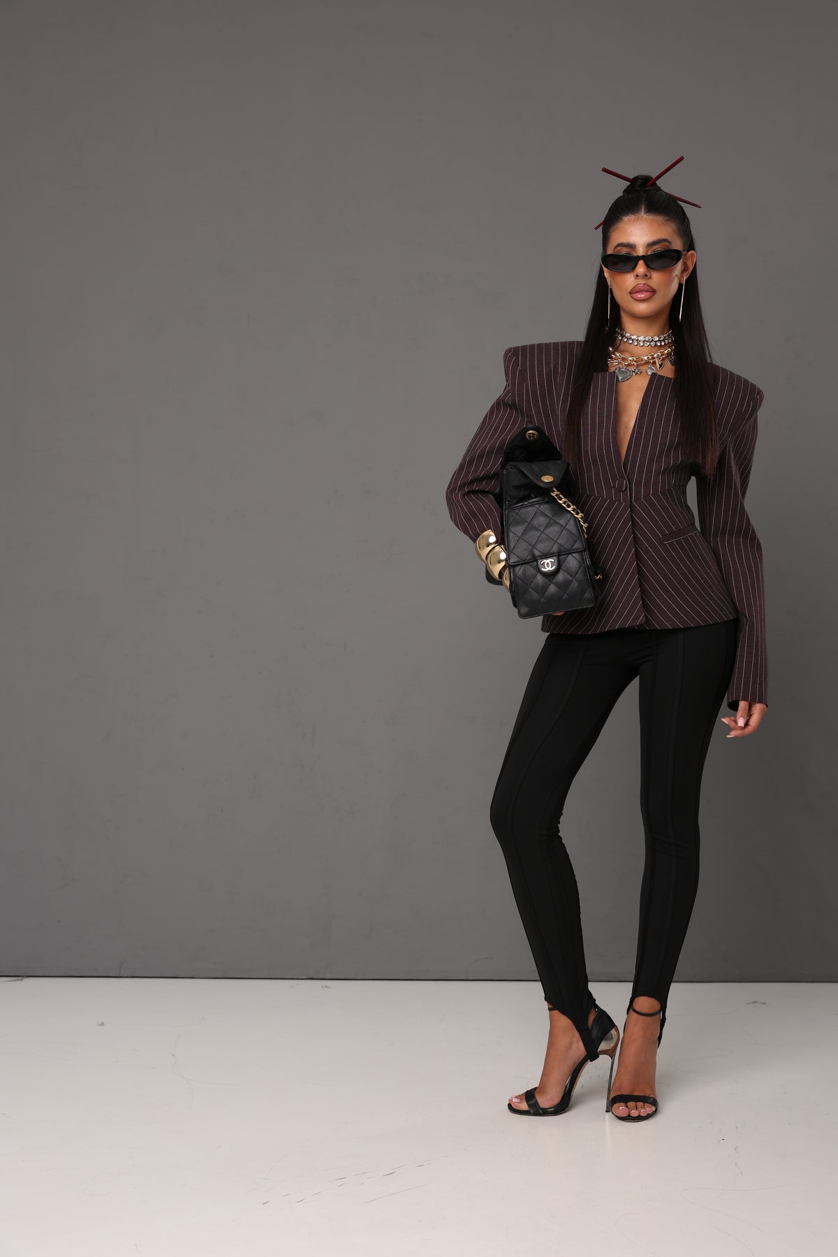 LEGGINGS GHETTE OLGA NERI