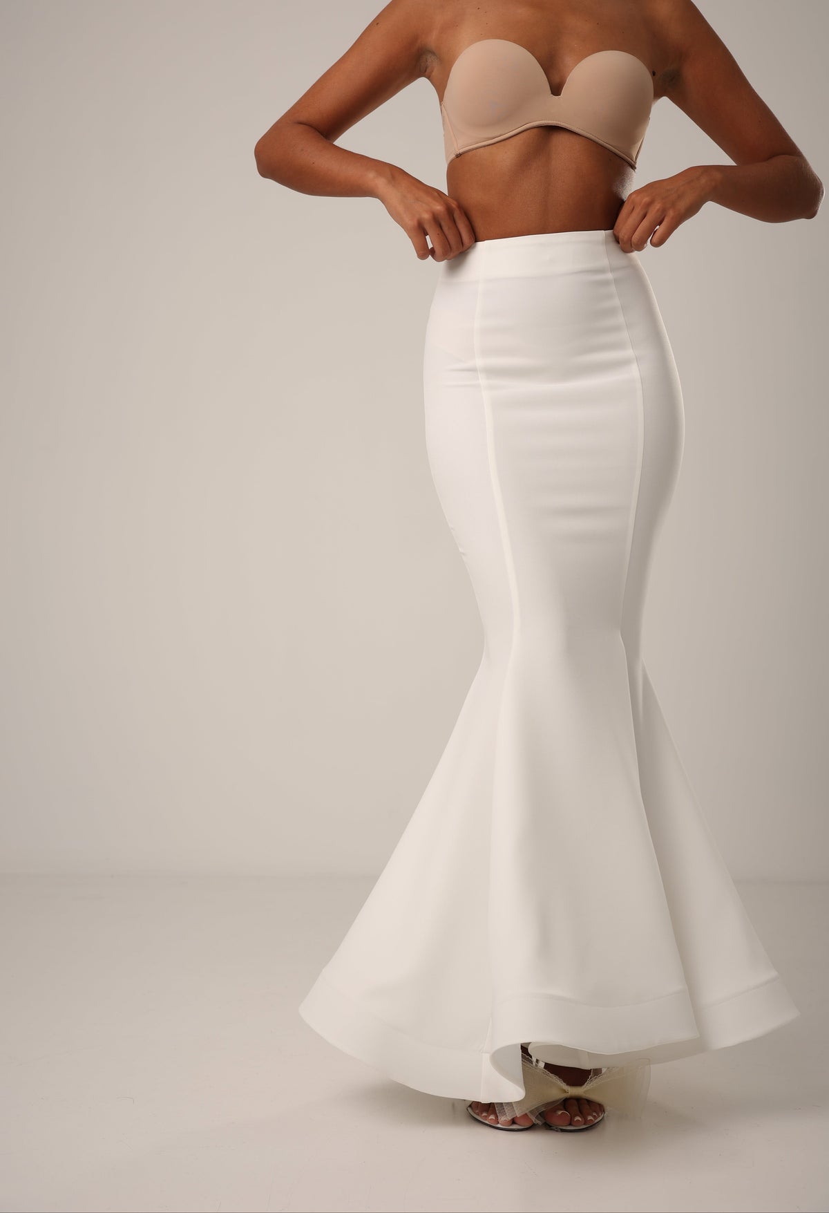 GONNA SIRENA PADMA BIANCA BY MARZIA MANGO