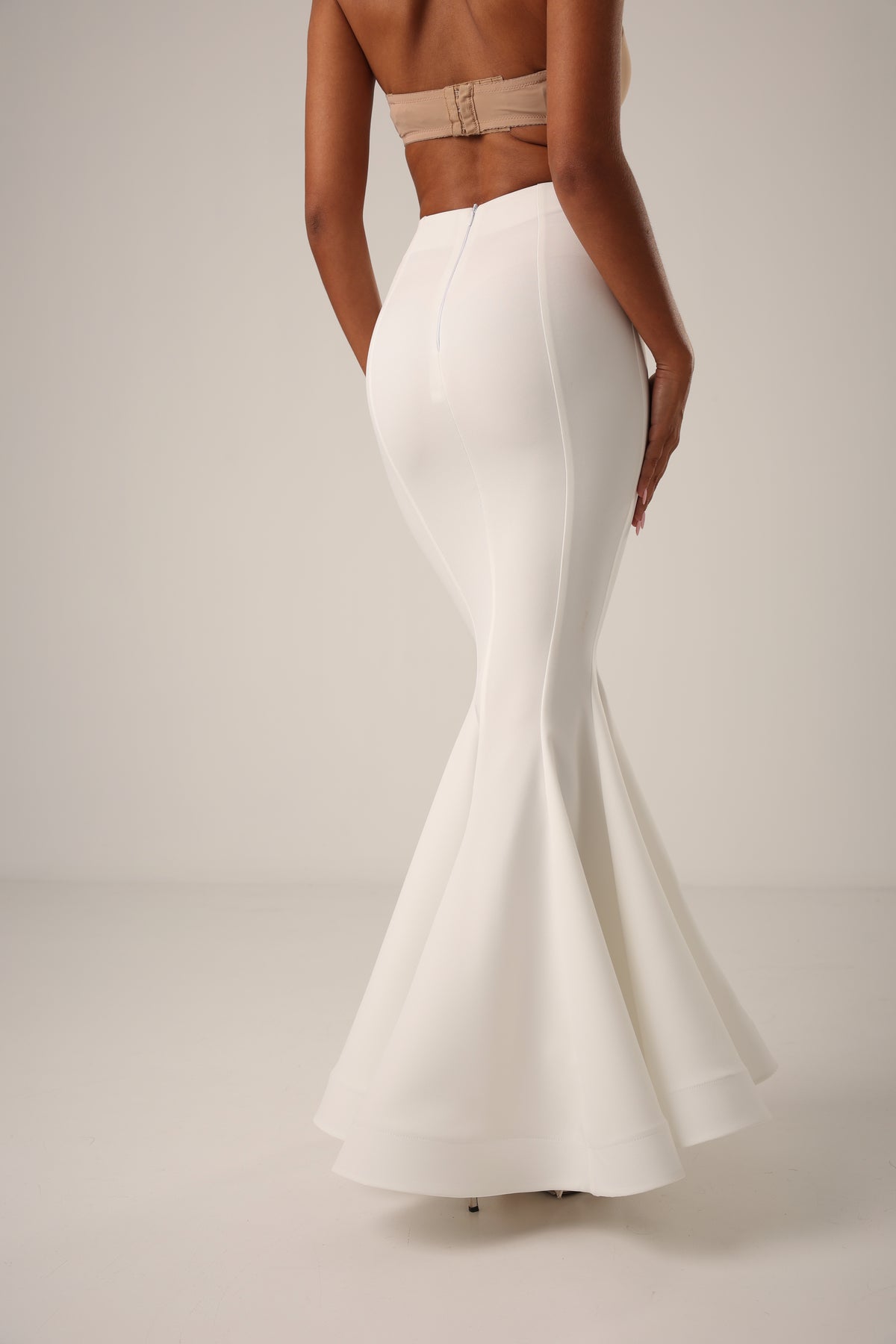 GONNA SIRENA PADMA BIANCA BY MARZIA MANGO