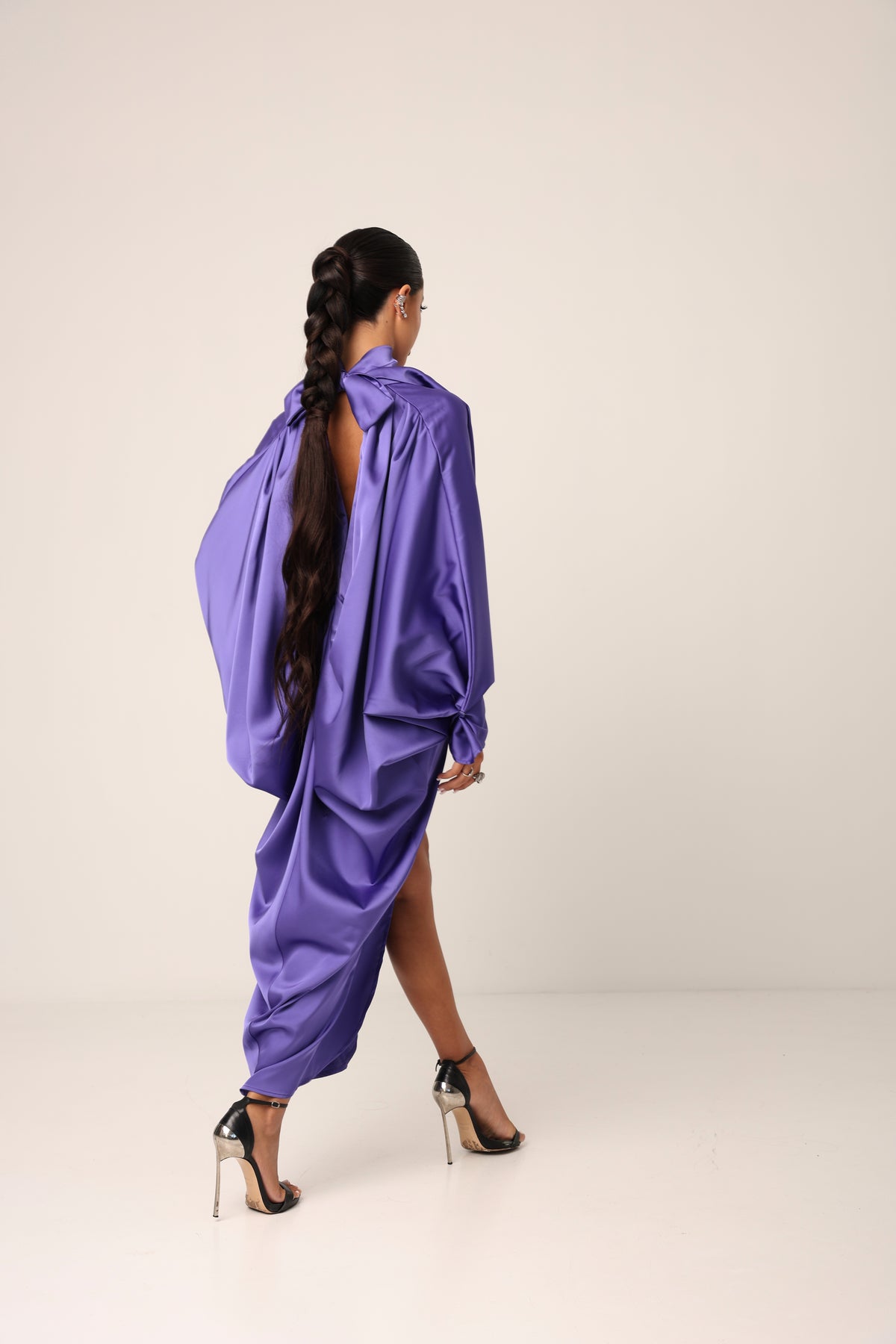 VESTITO IRIS PURPLE BY MARZIA MANGO