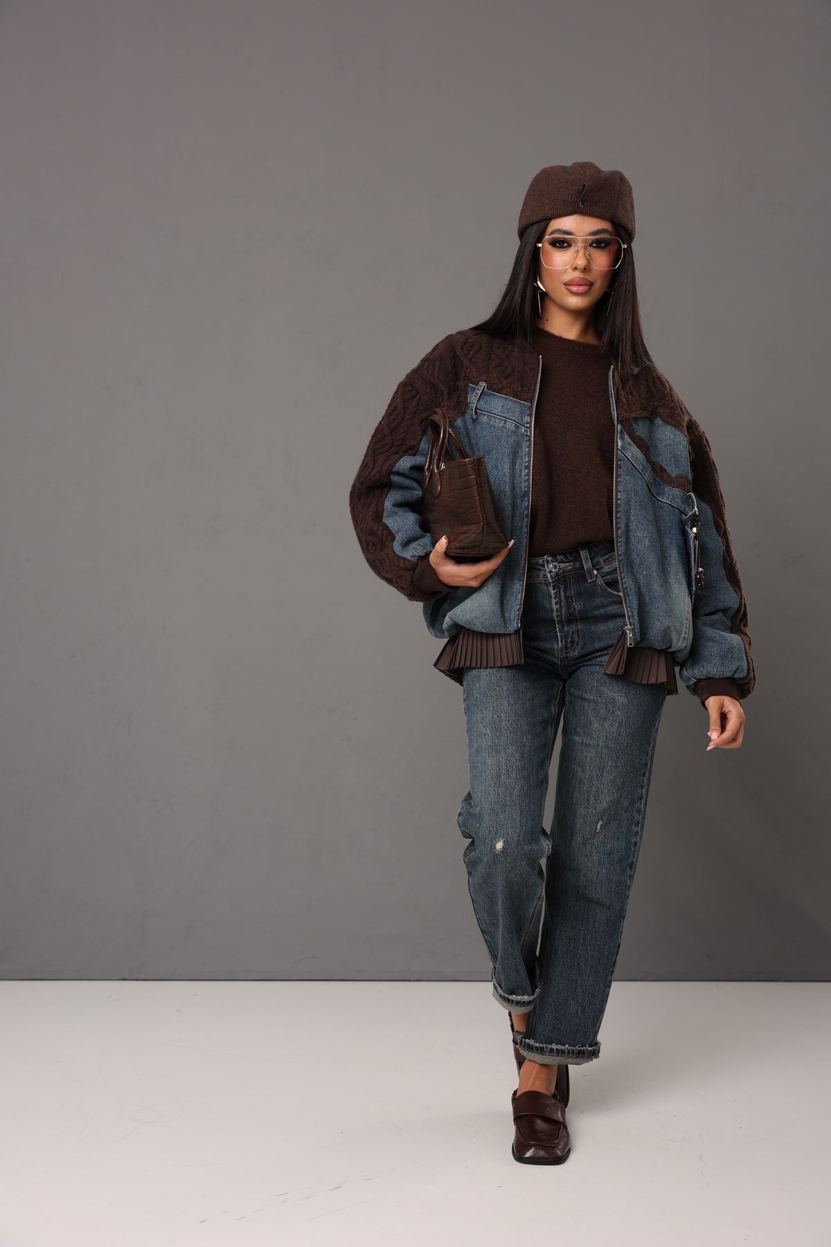 JEANS STRAPPETTI ROXIE DENIM SCURO