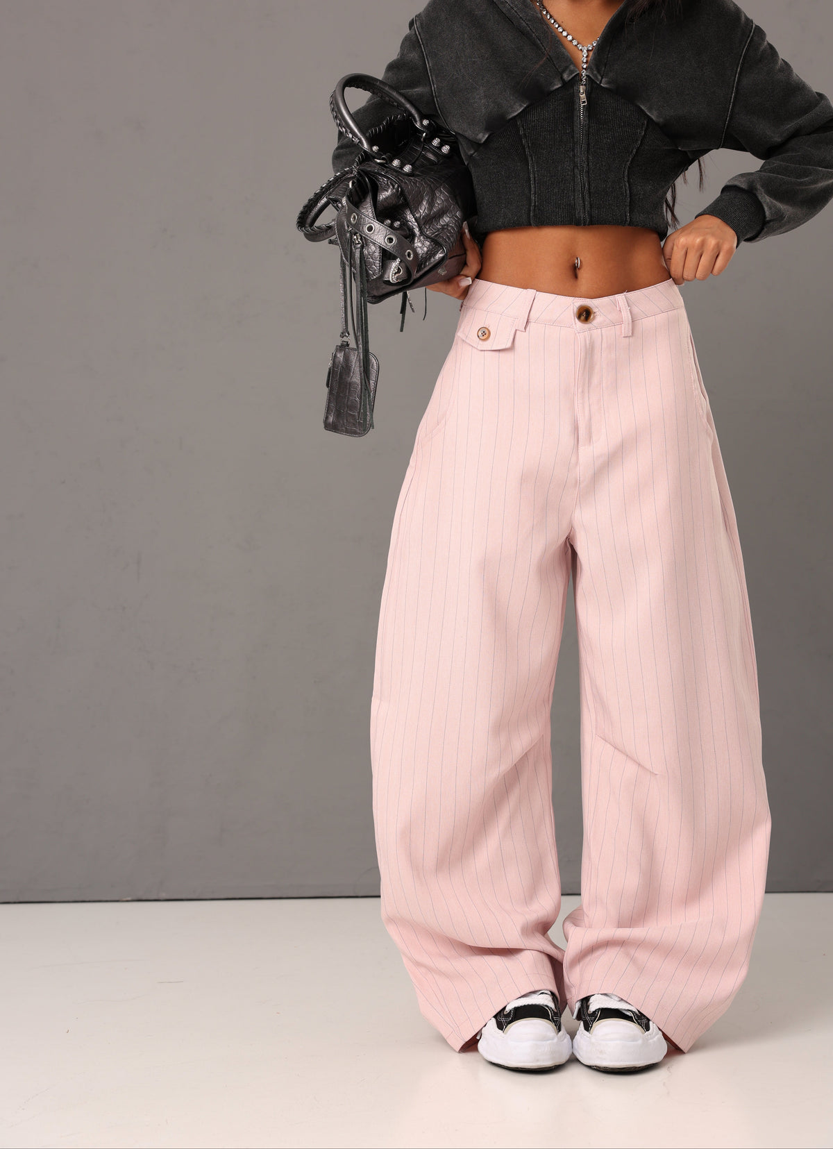 PANTALONI BALLOON GESSATI NYSSA BARBIE