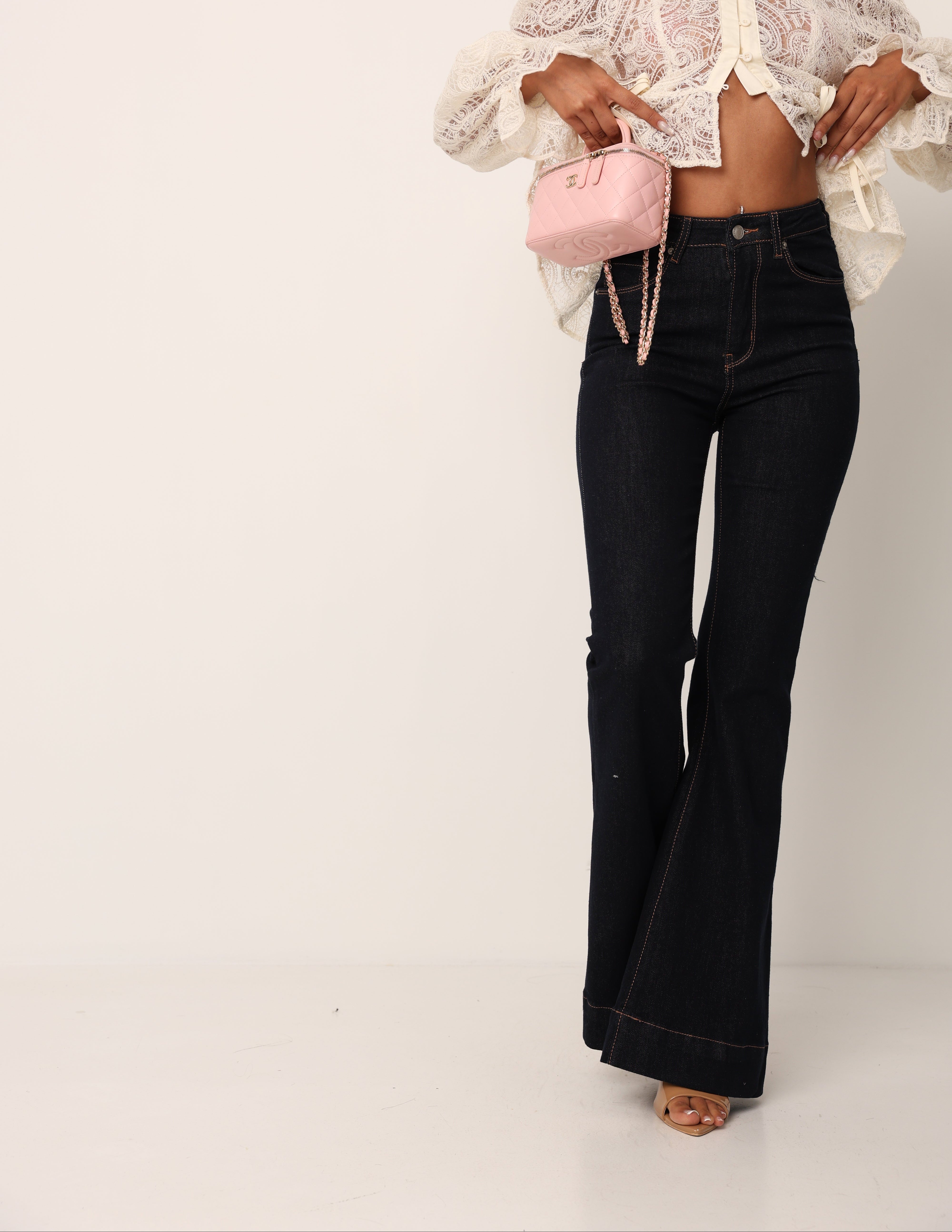 JEANS LIPSIA DENIM SCURO PUSH UP
