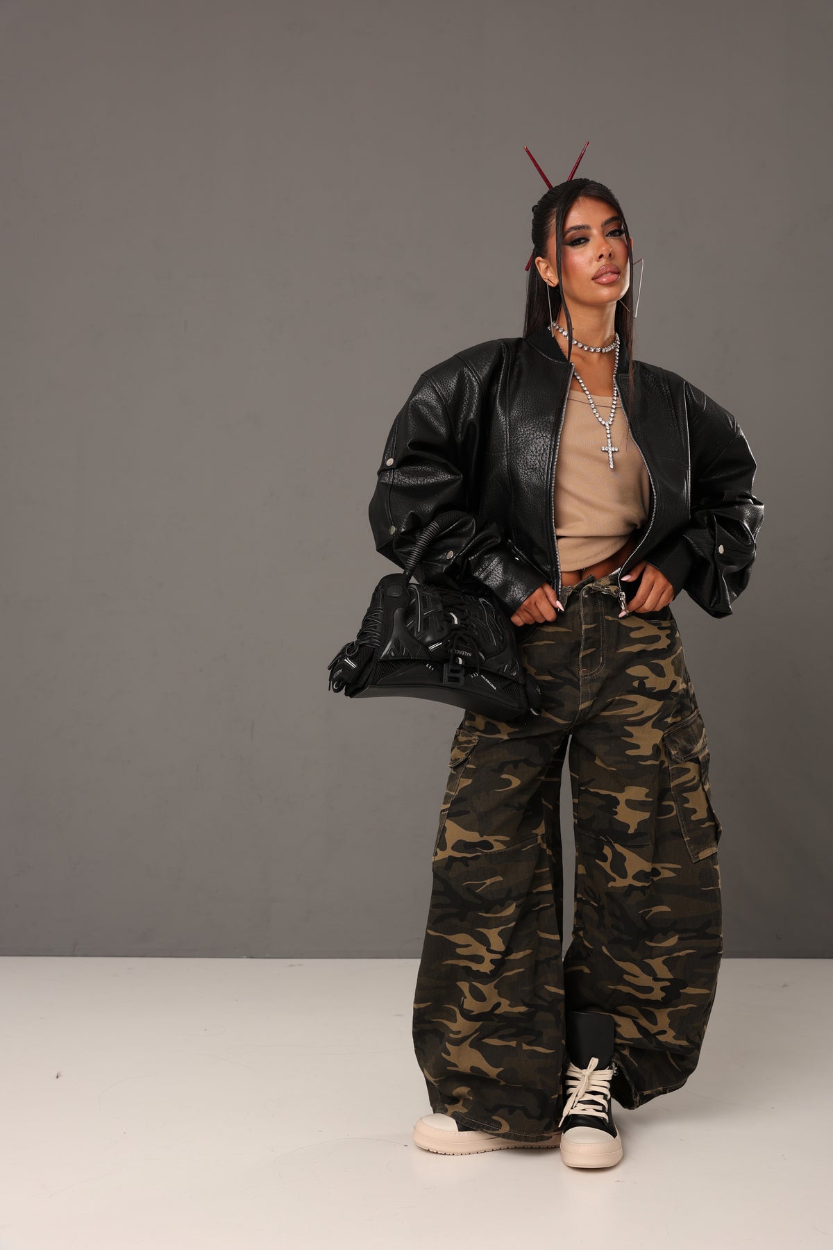 BOMBER ECOPELLE SINFONIA NERO