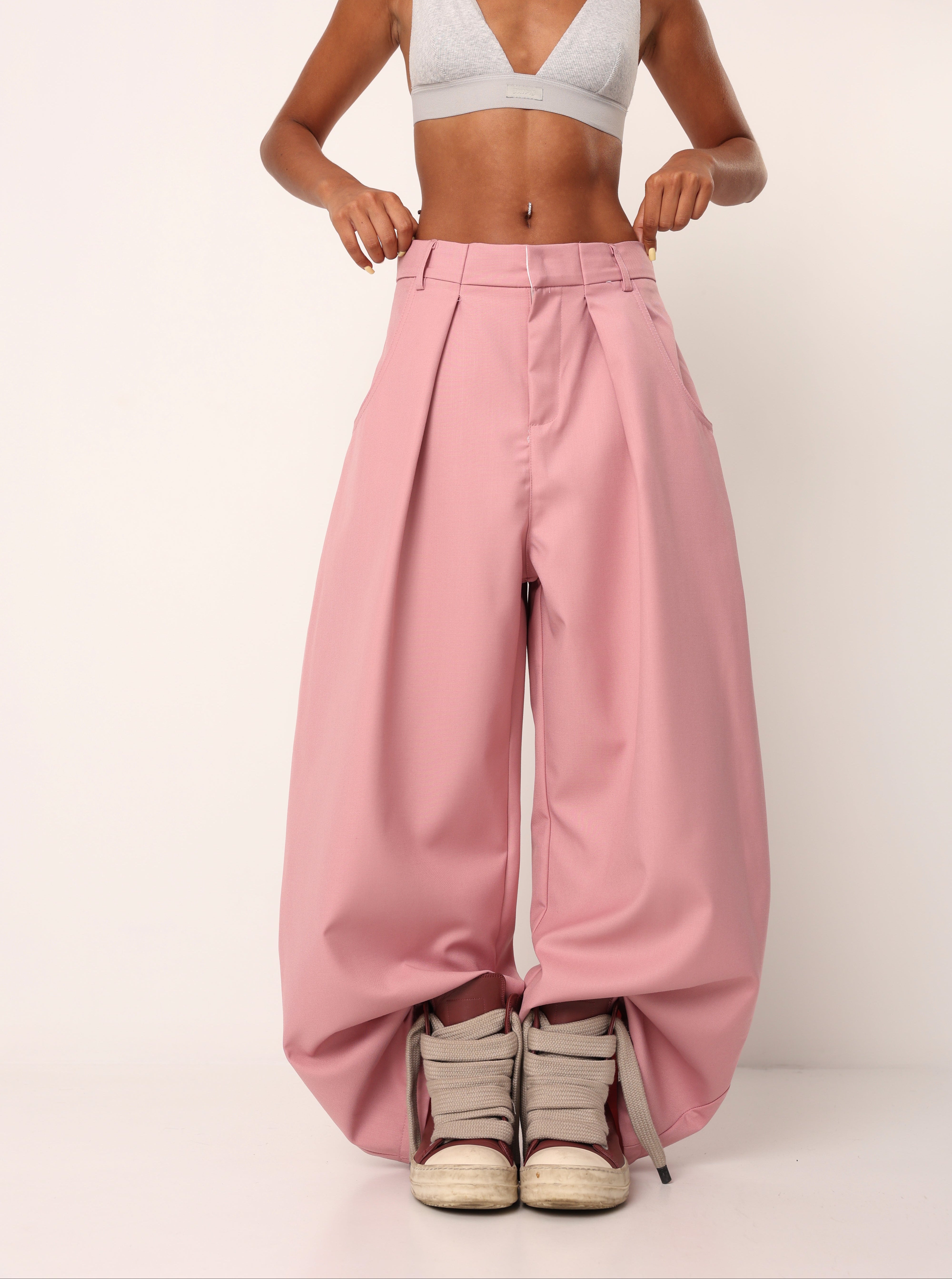 PANTALONI BALLOON LILIA ROSA