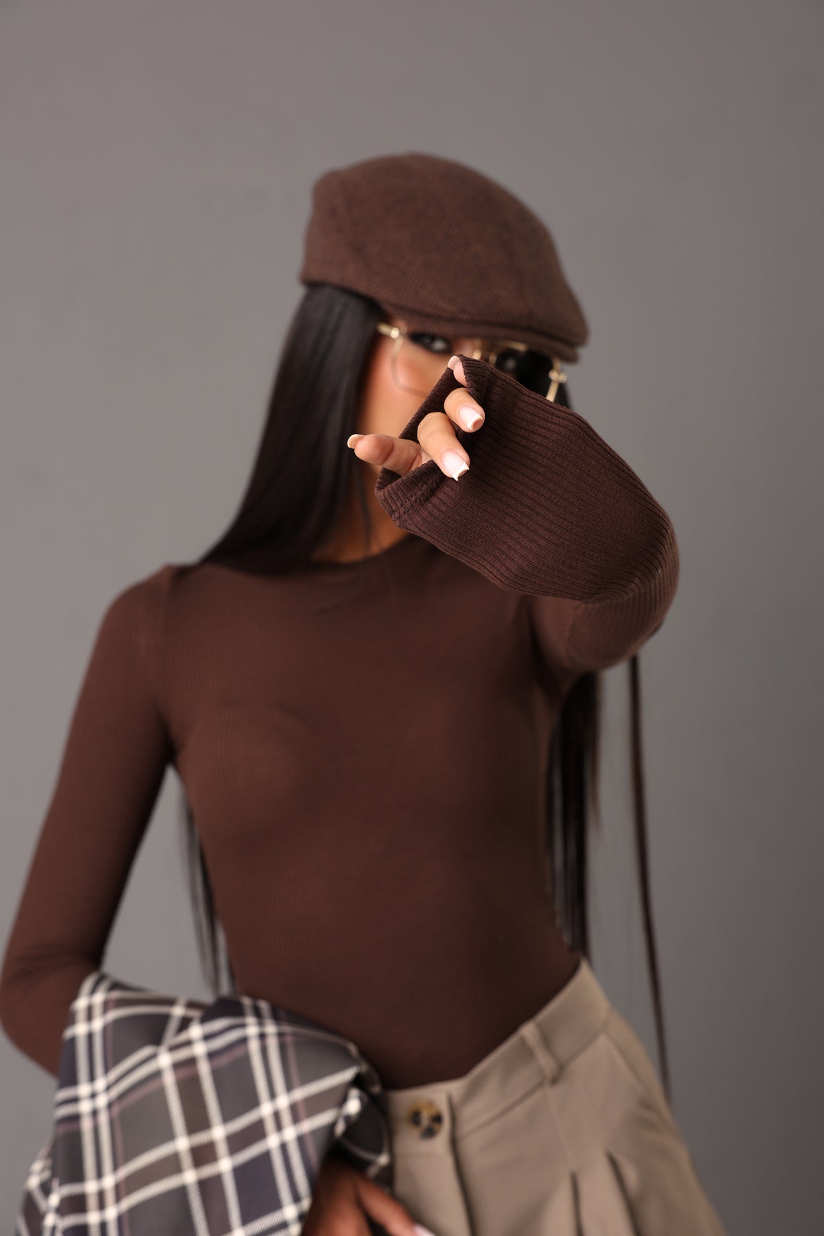 MAGLIA COSTINE DESY NUTELLA BY MARZIA MANGO