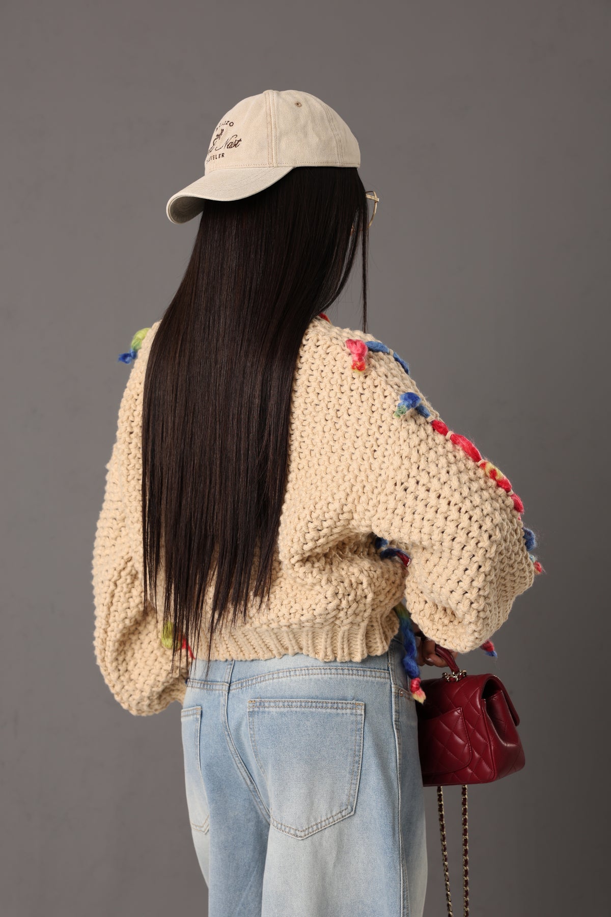 PULL INSERTI MULTICOLOR BADDY BEIGE