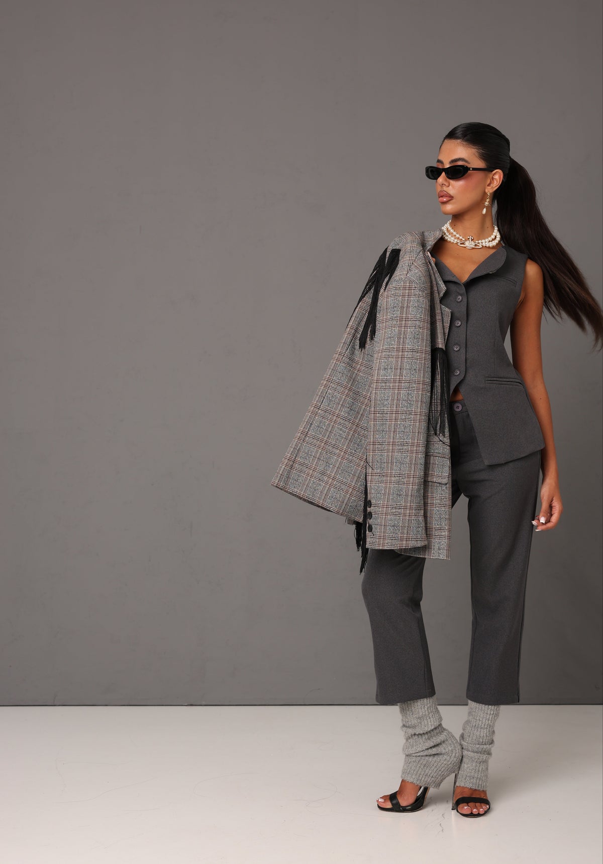 COORDINATO AGENCY GRIGIO