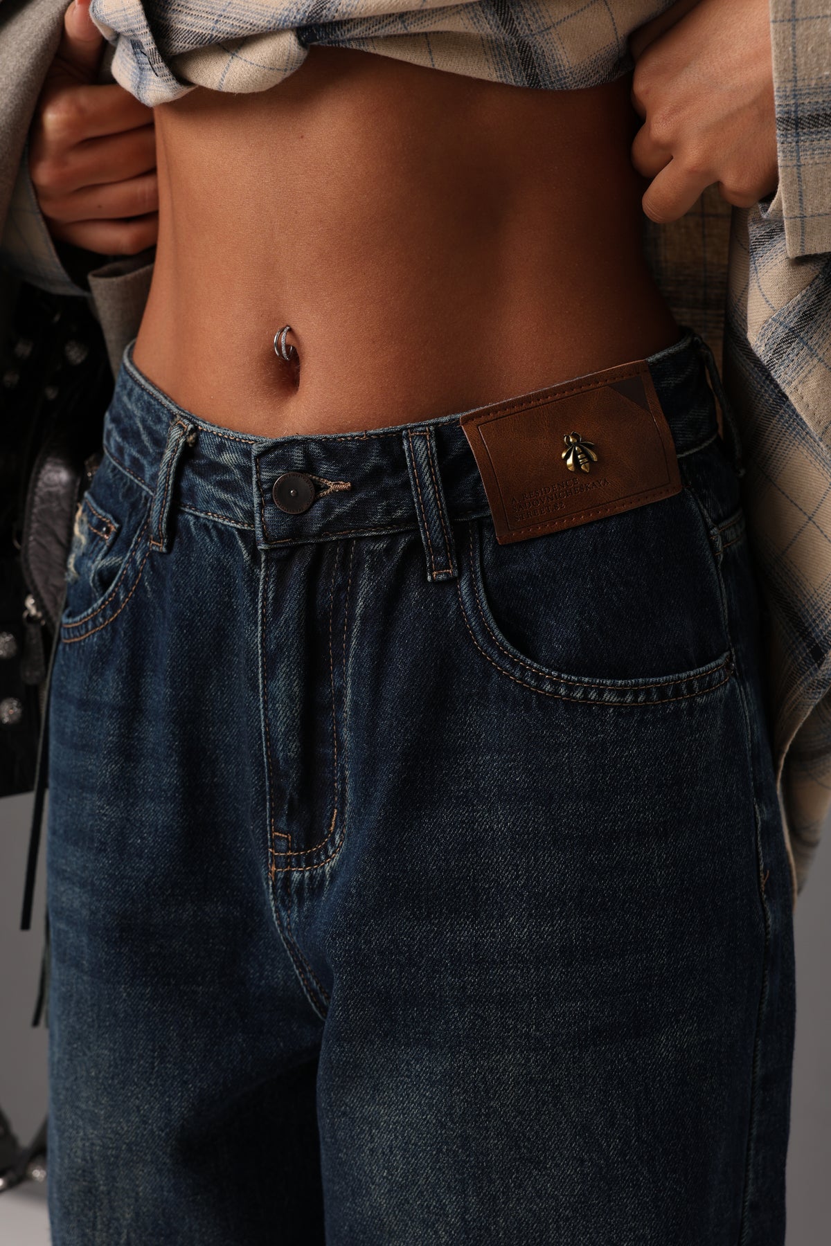 JEANS BEE 2.0 DENIM SCURO