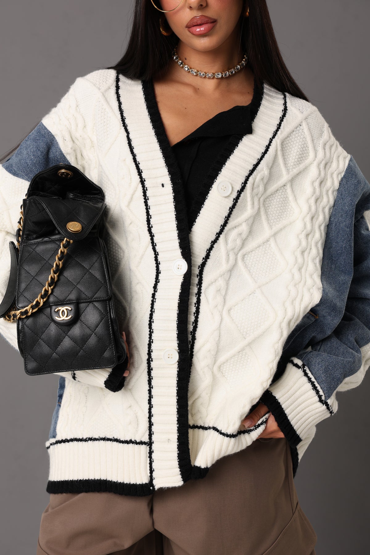 CARDIGAN BRINA BIANCO