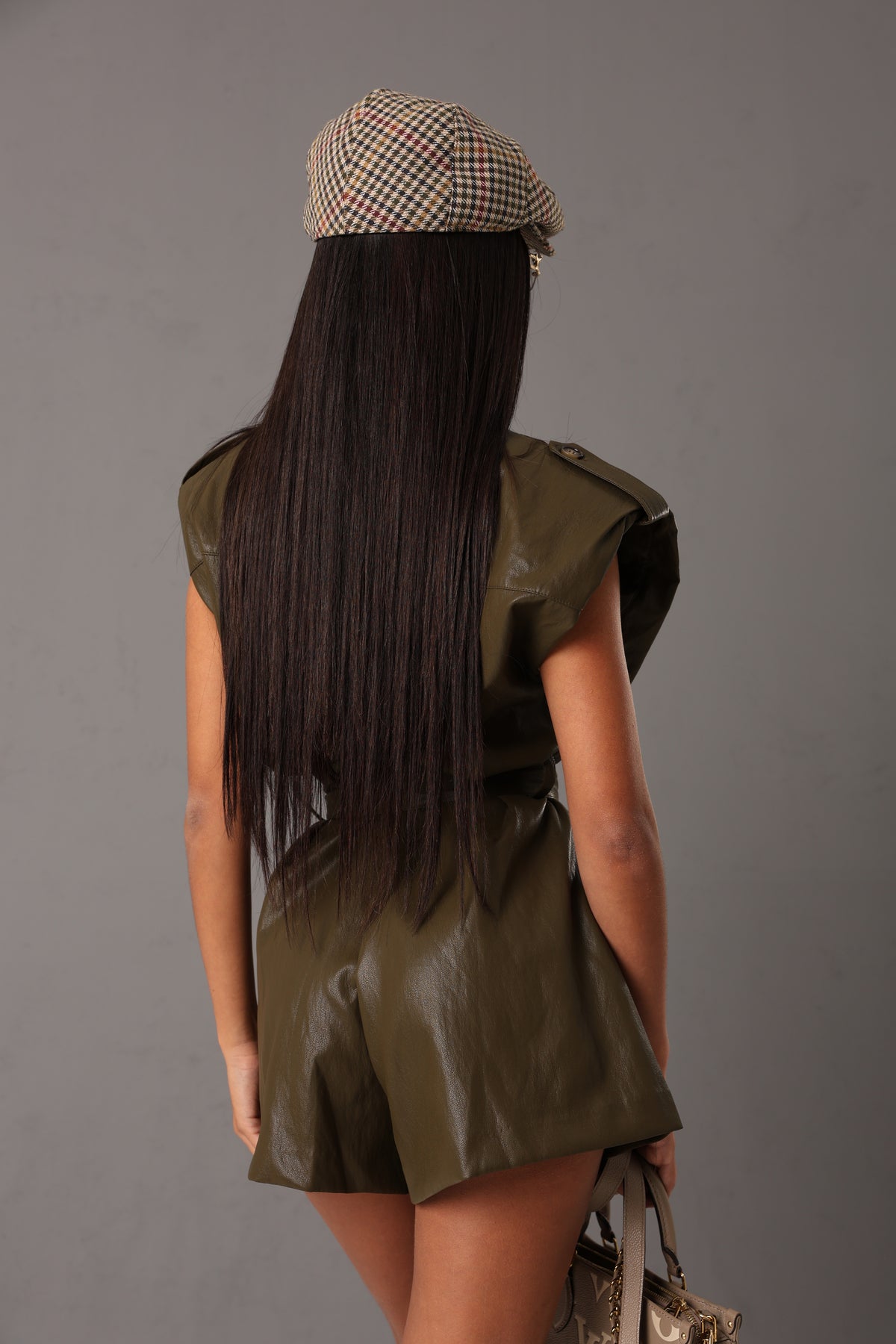 TUTINA ECOPELLE CHLOE VERDE MILITARE