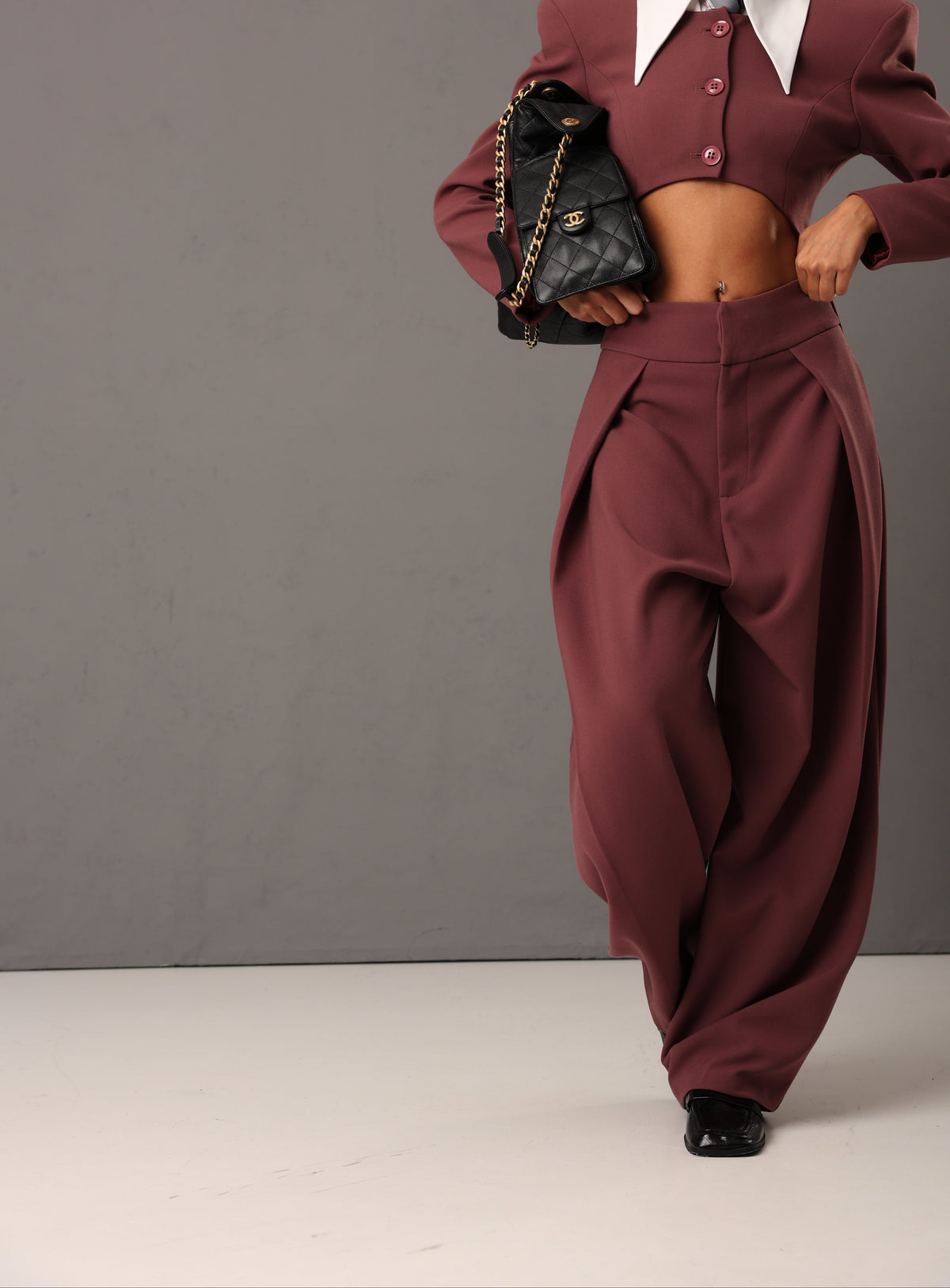 PANTALONI MIDNIGHT MARSALA BY MARZIA MANGO