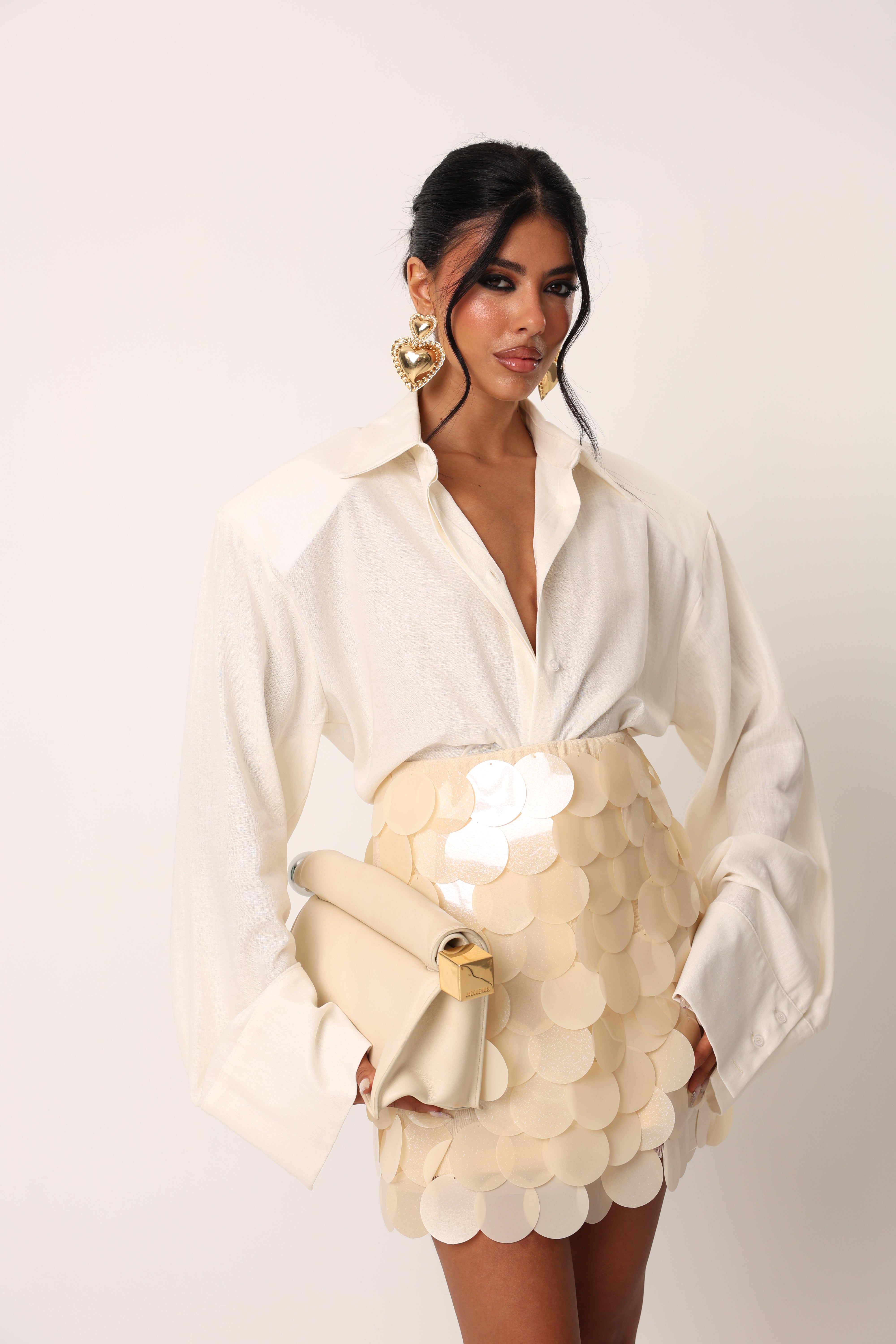 CAMICIA LINO FRANCES BIANCA